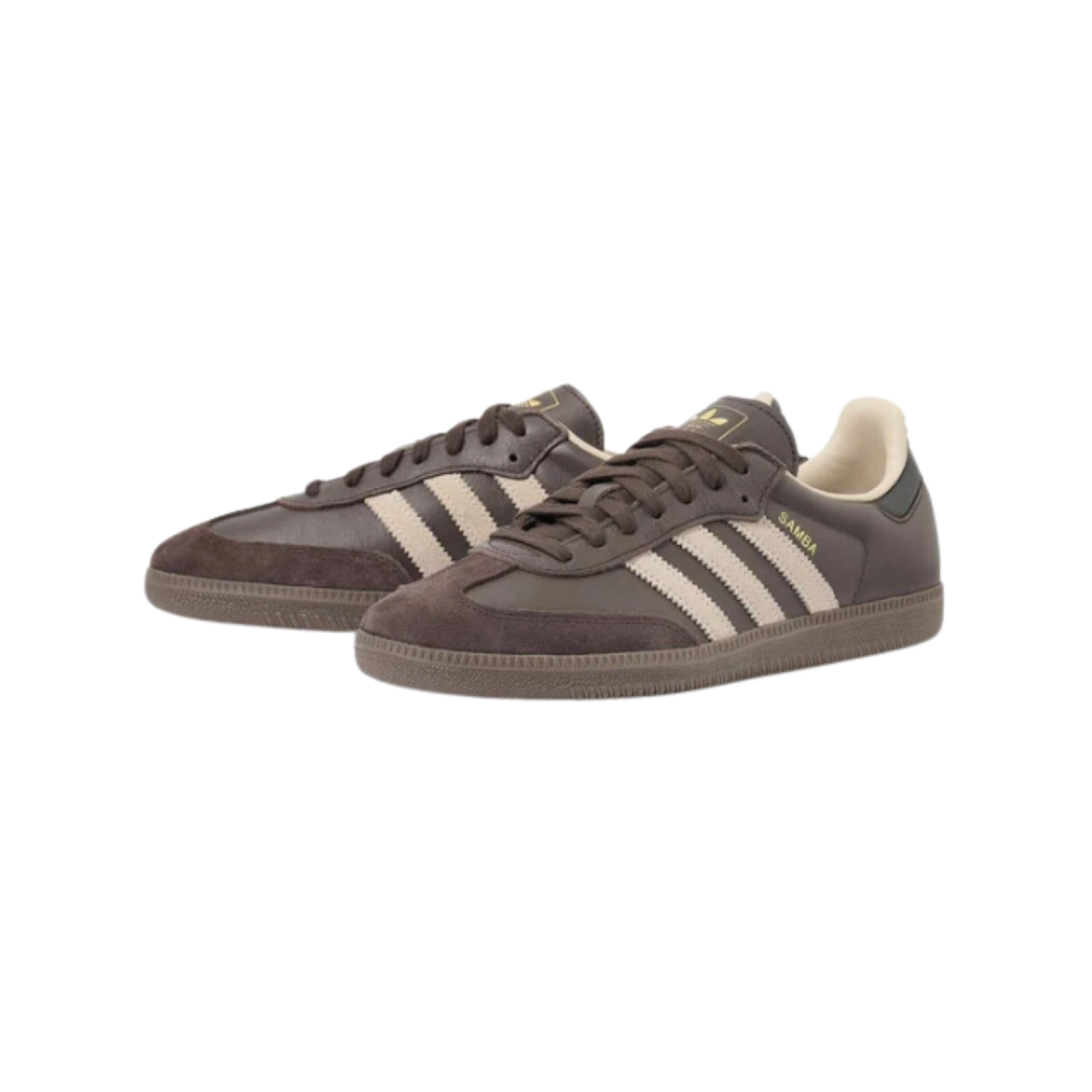 Adidas Samba OG Dark Brown Beige Gum - Razan Sneakers