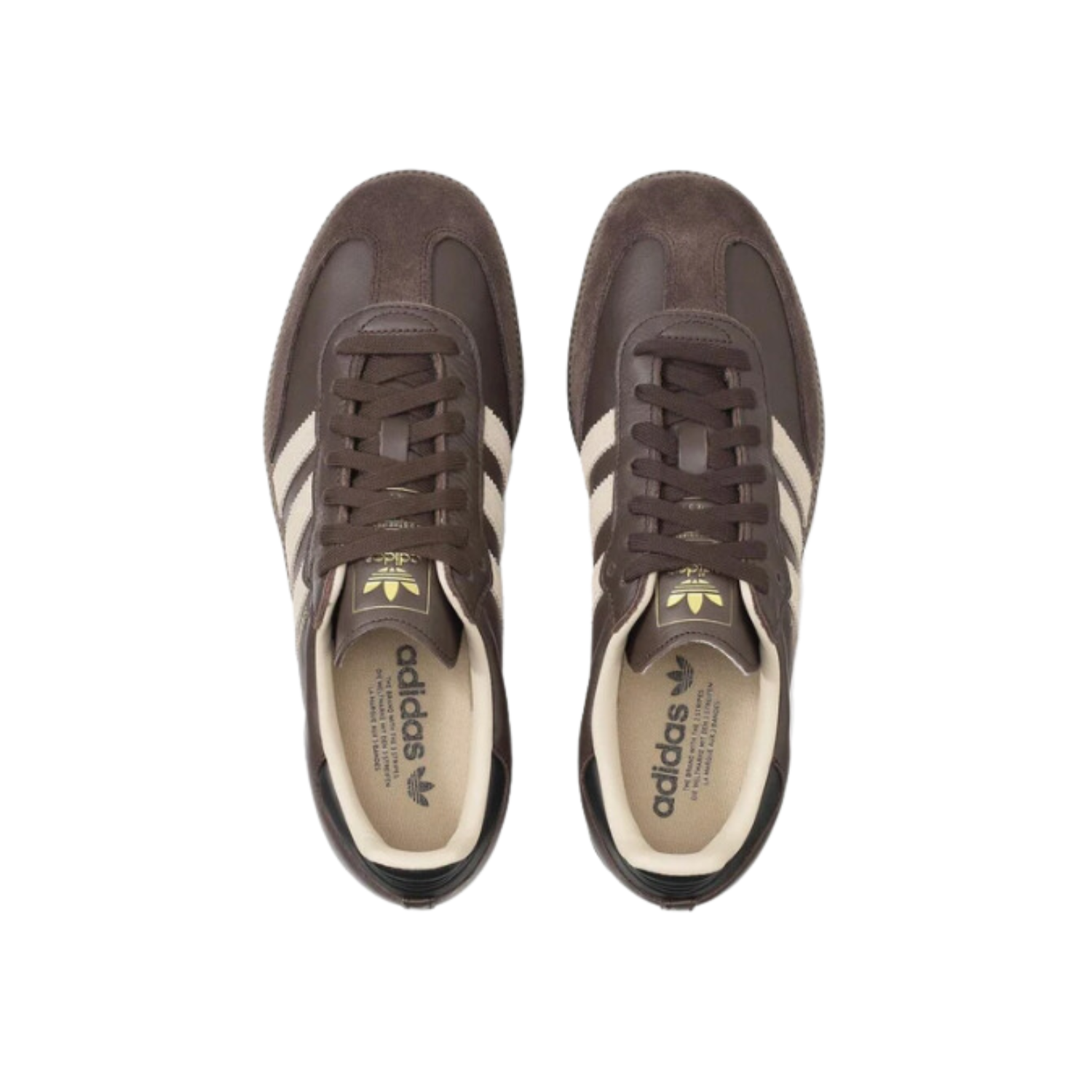 Adidas Samba OG Dark Brown Beige Gum - Razan Sneakers