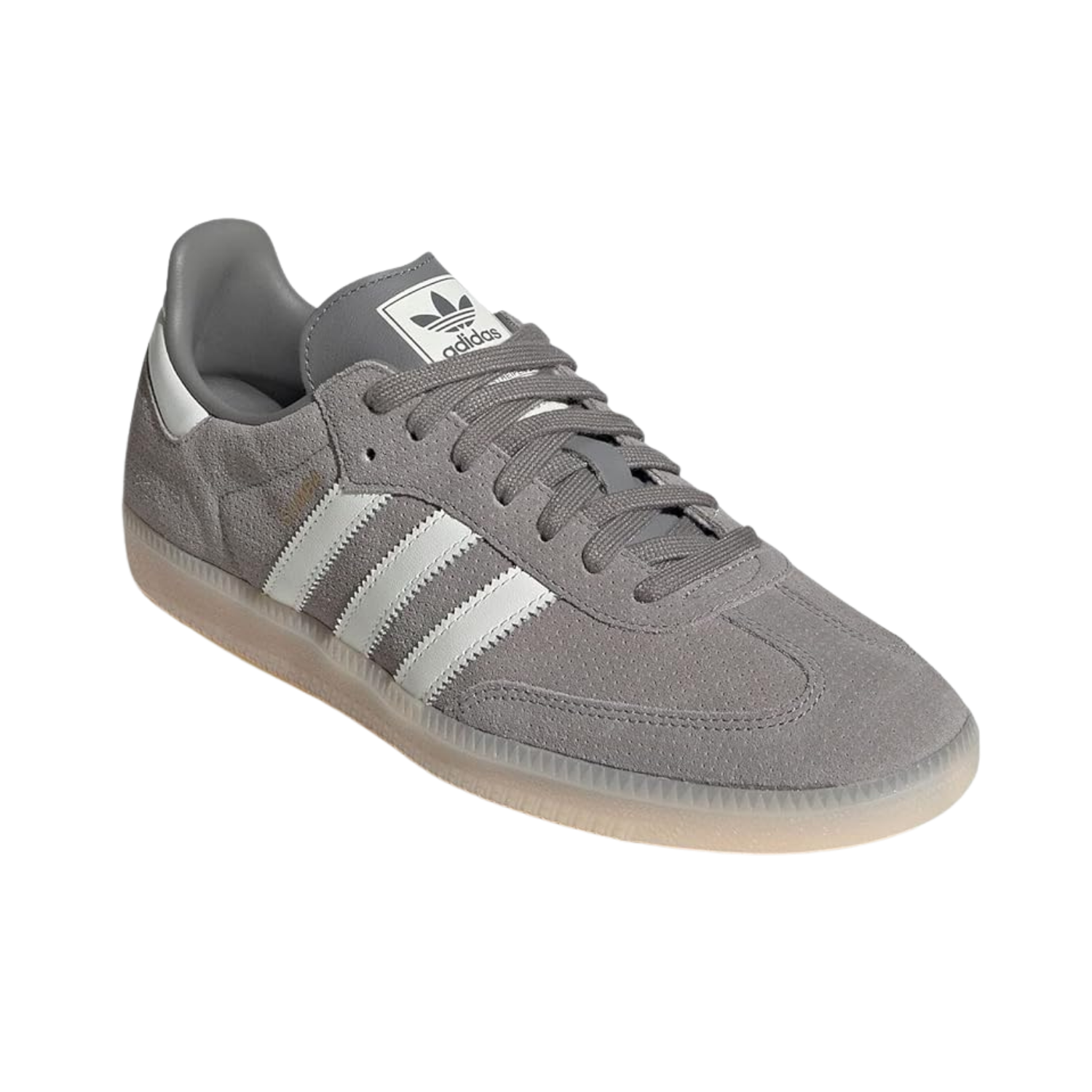 Adidas Samba OG Grey Bliss Orange  - Razan Sneakers