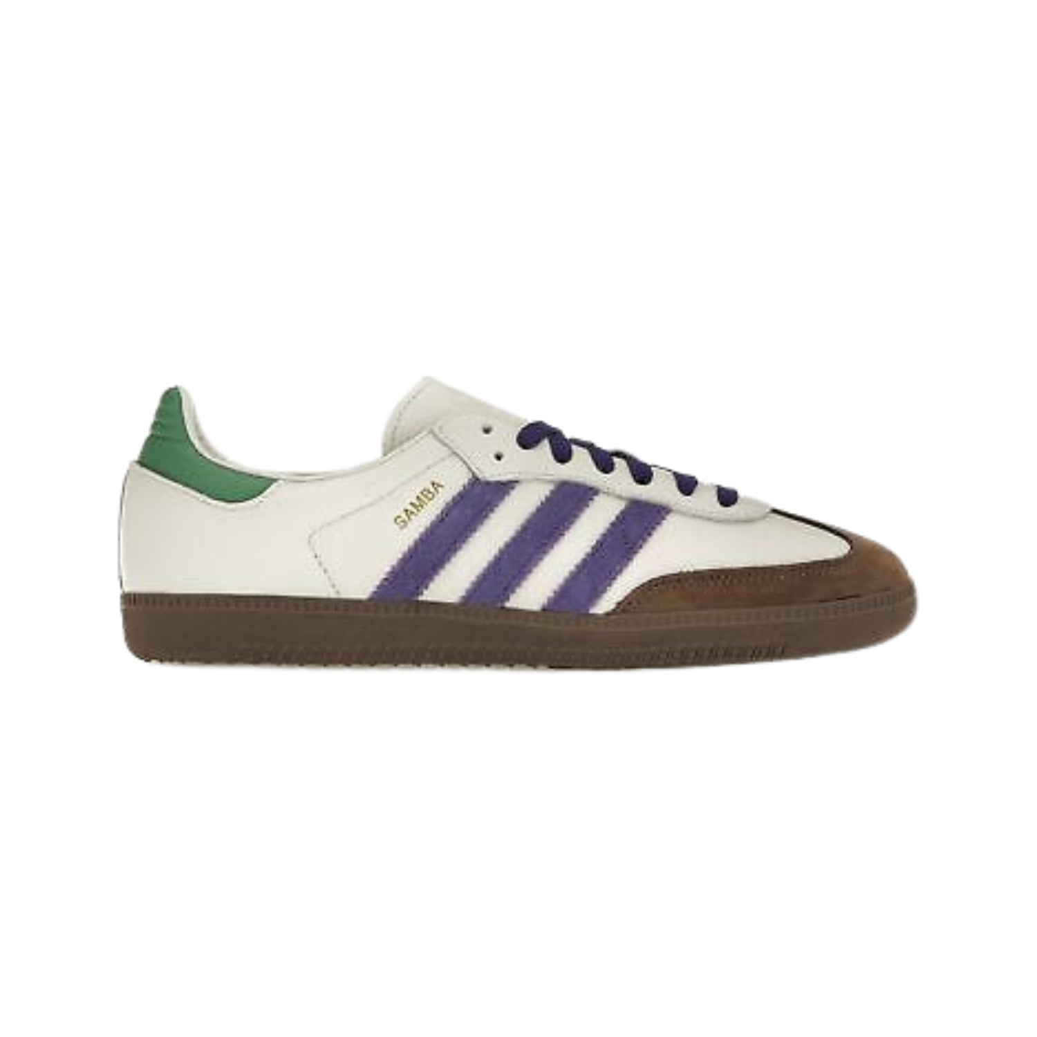 Adidas Samba OG Off White Core Purple Green Brown (W)  - Razan Sneakers