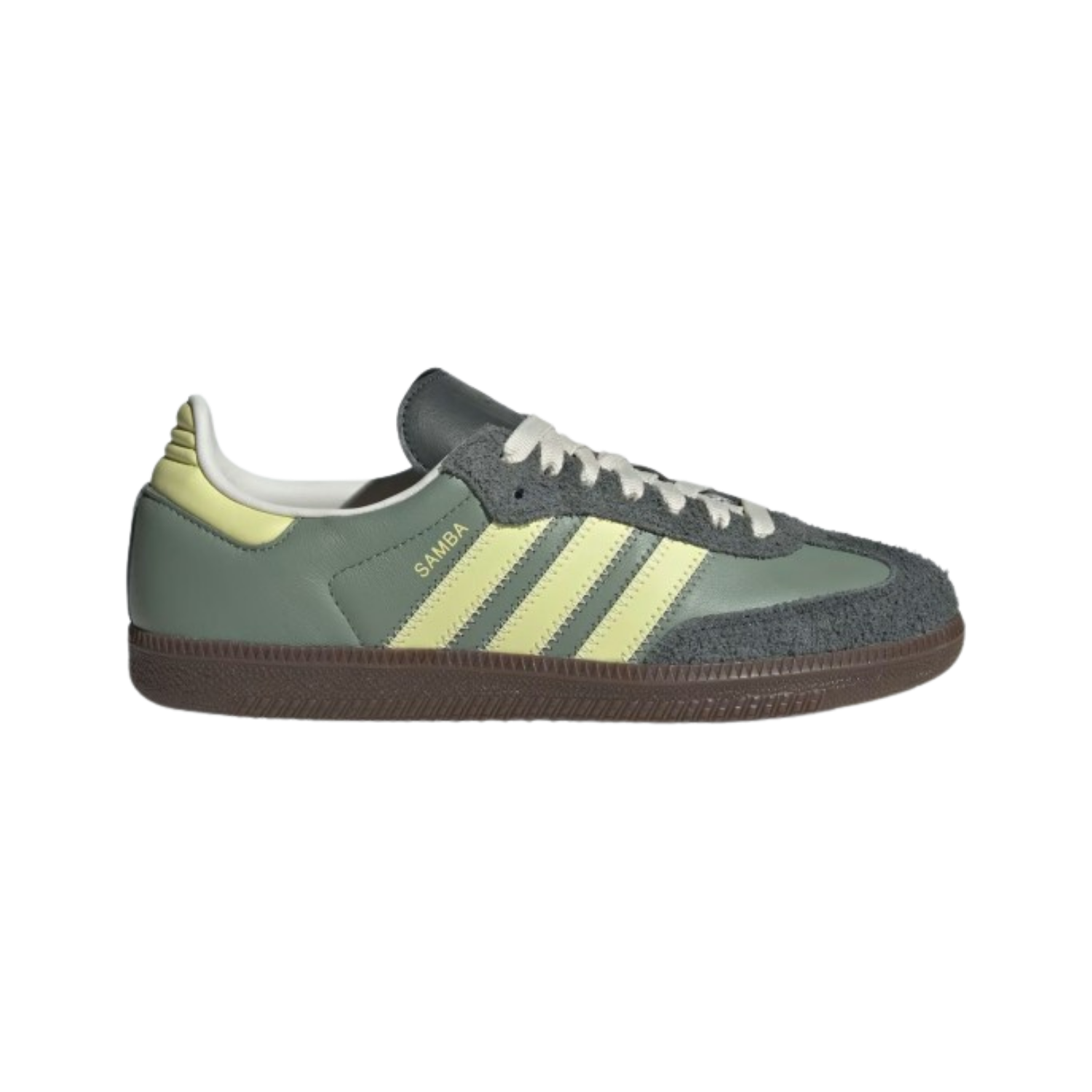 Adidas Samba OG Silver Green Legend Ivy (W)  - Razan Sneakers