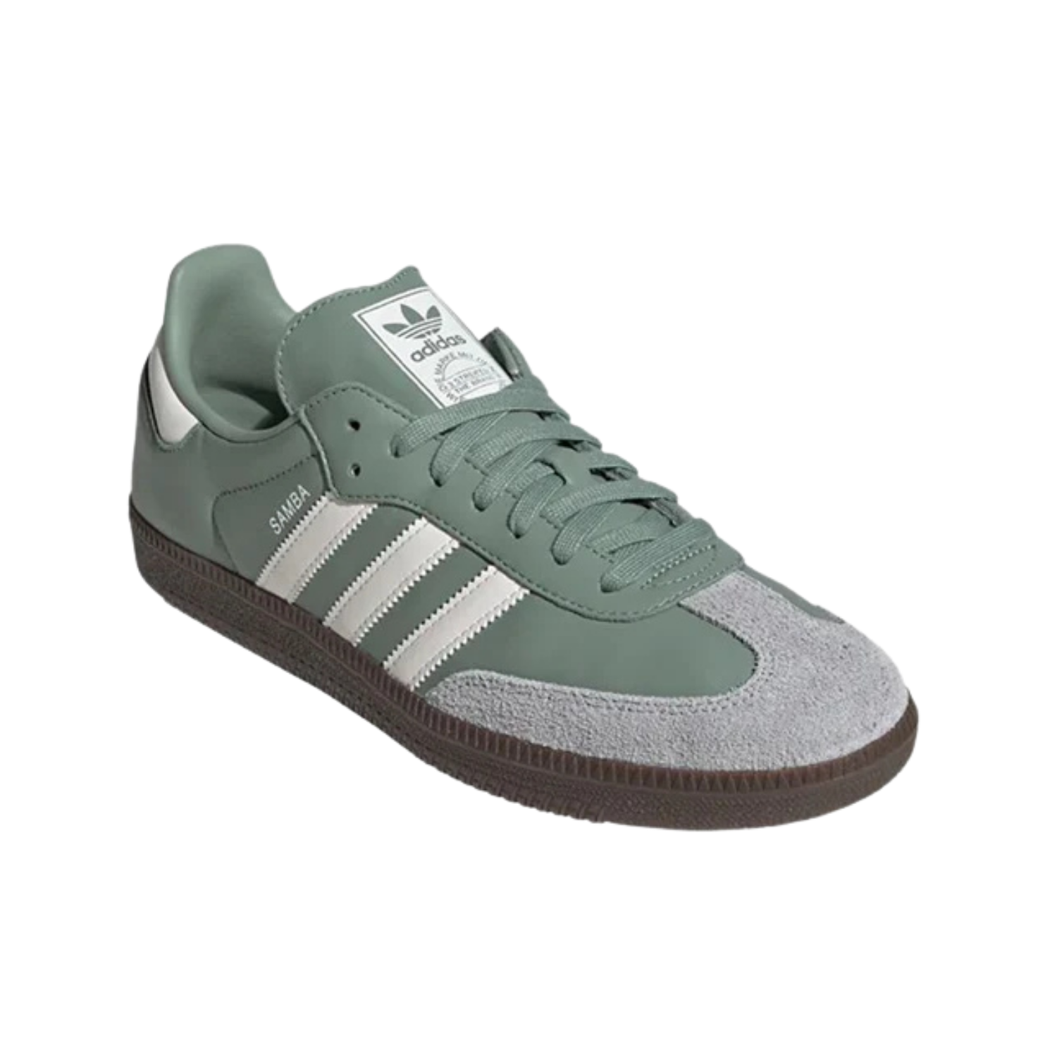 Adidas Samba OG Silver Green - Razan Sneakers