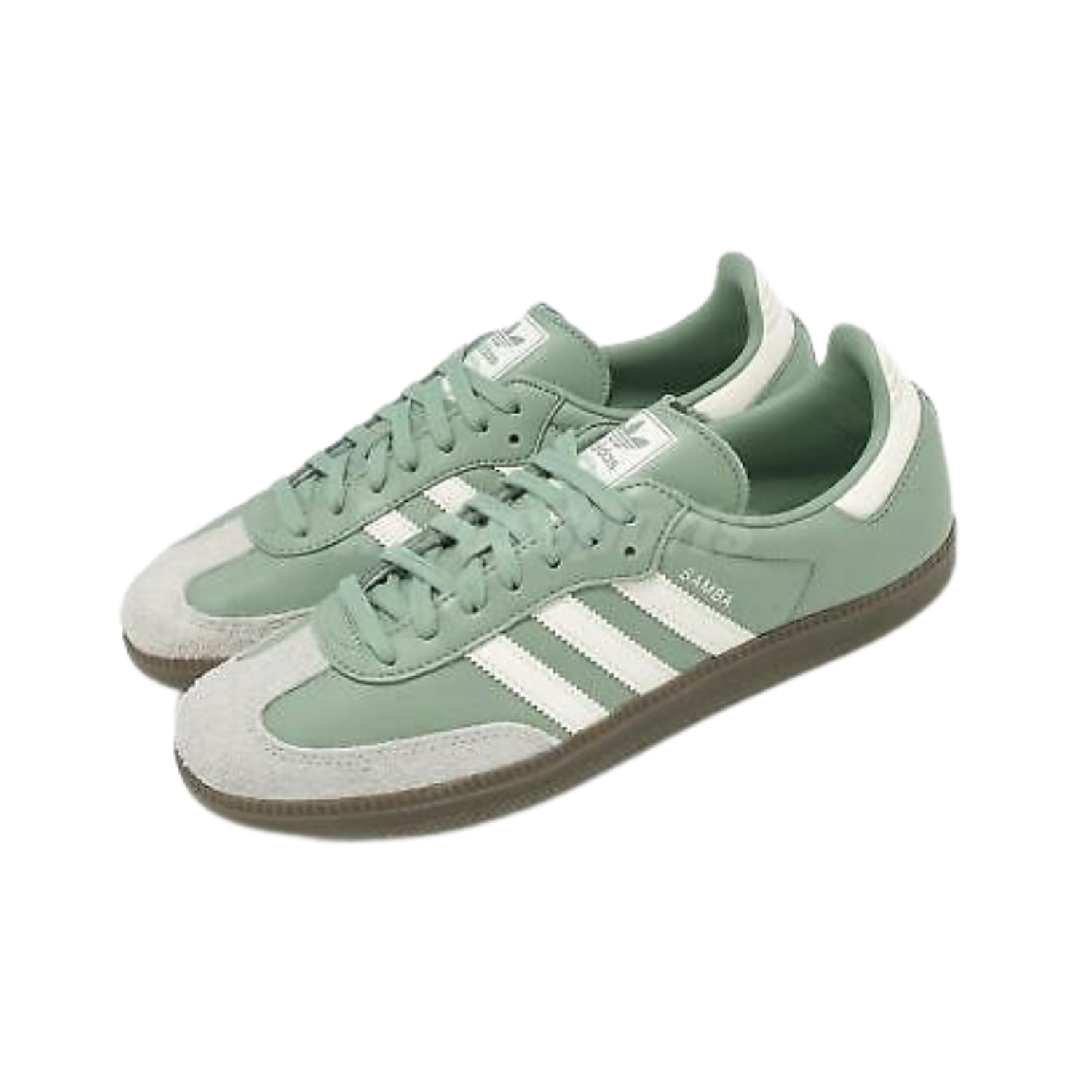 Adidas Samba OG Silver Green - Razan Sneakers