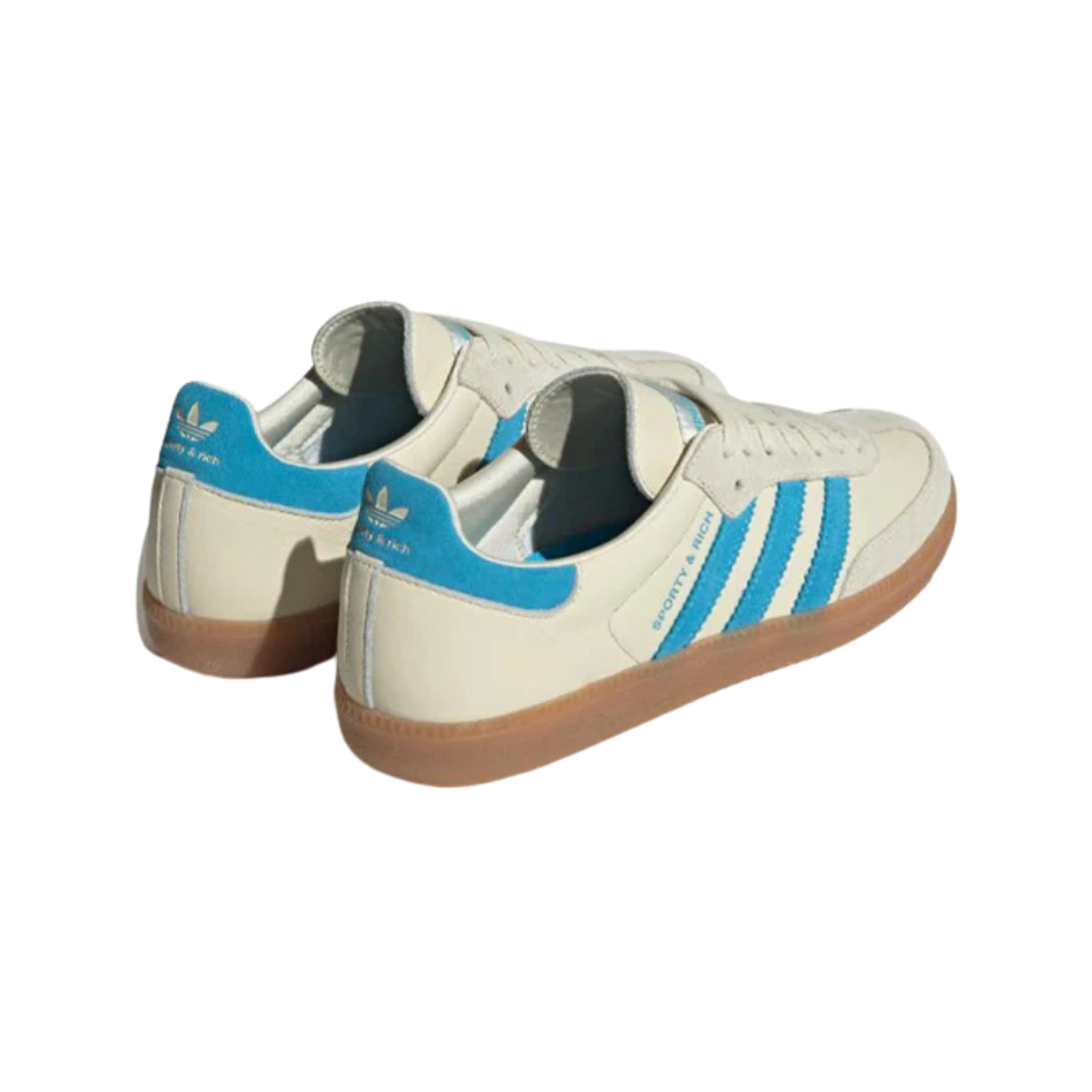Adidas Samba OG Sporty And Rich Beige Blue  - Razan Sneakers