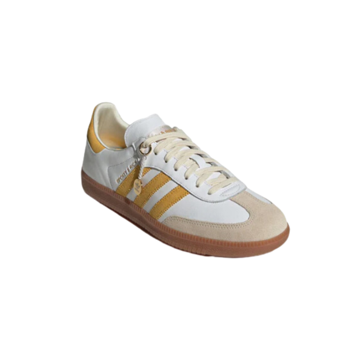 Adidas Samba OG Sporty And Rich White Bold Gold - Razan Sneakers