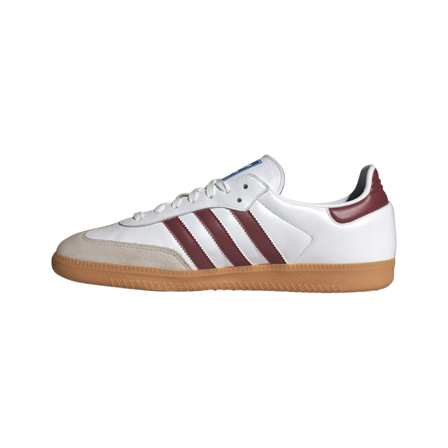 Adidas Samba OG White Burgundy  - Razan Sneakers