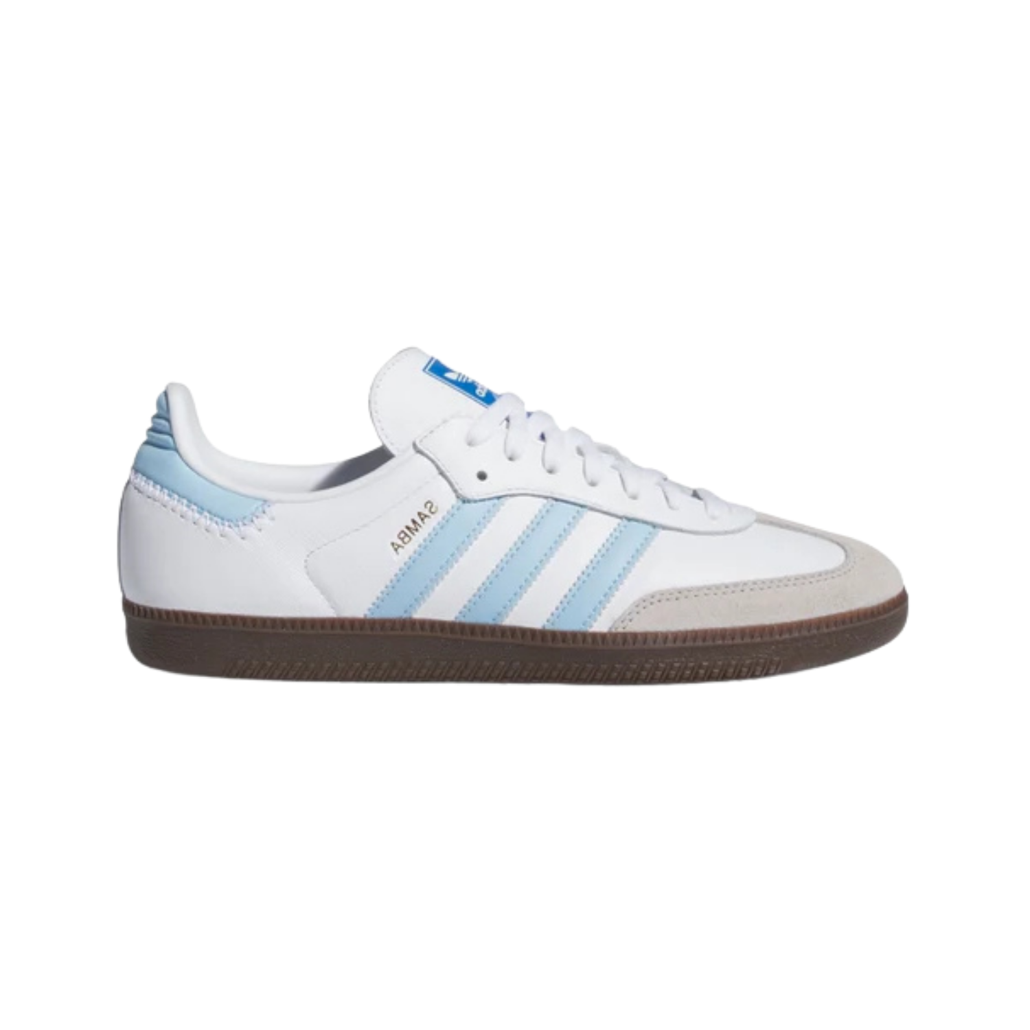 Adidas Samba OG White Clear Sky Blue Gum  - Razan Sneakers
