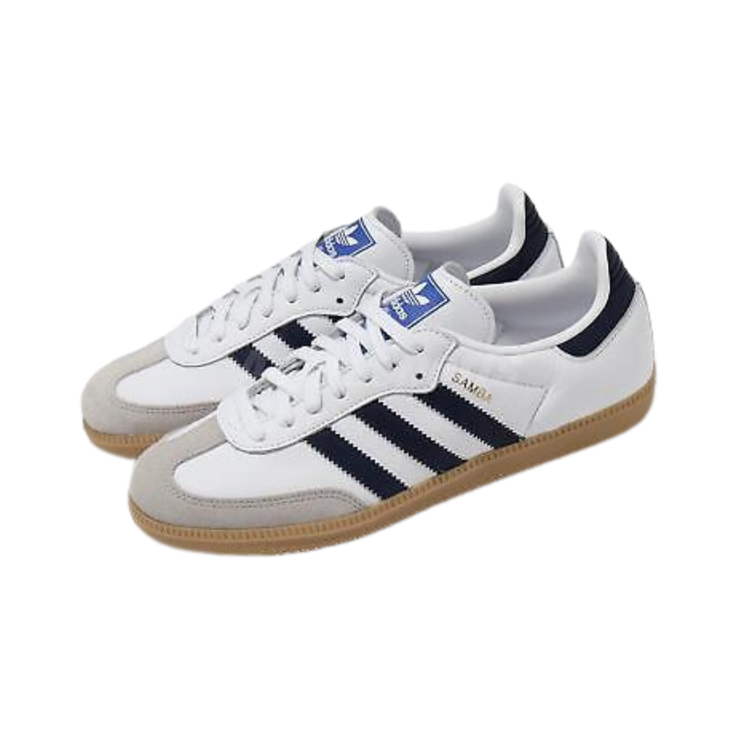 Adidas Samba OG White Night Indigo Gum - Razan Sneakers