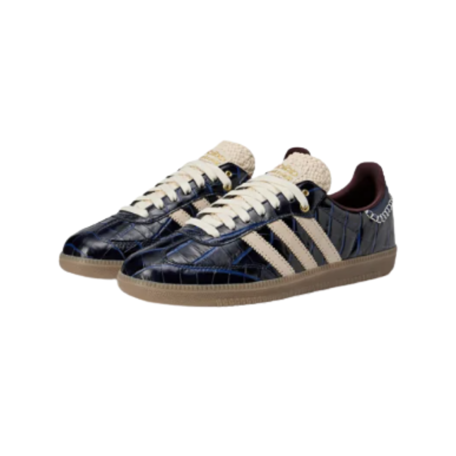 Adidas Samba Wales Bonner Navy Croc - Razan Sneakers