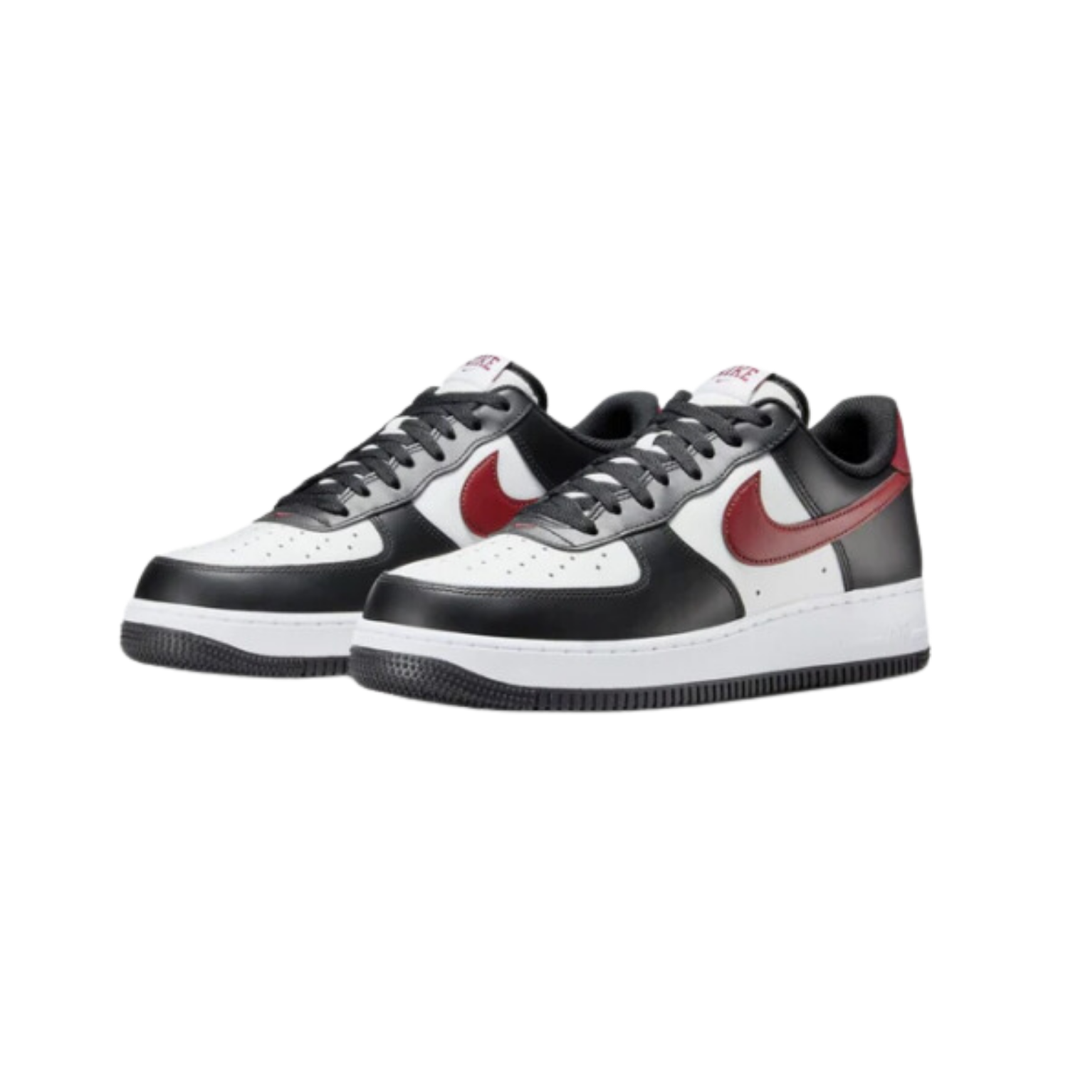 Air Force 1 Low White Dark Team Red - Razan Sneakers