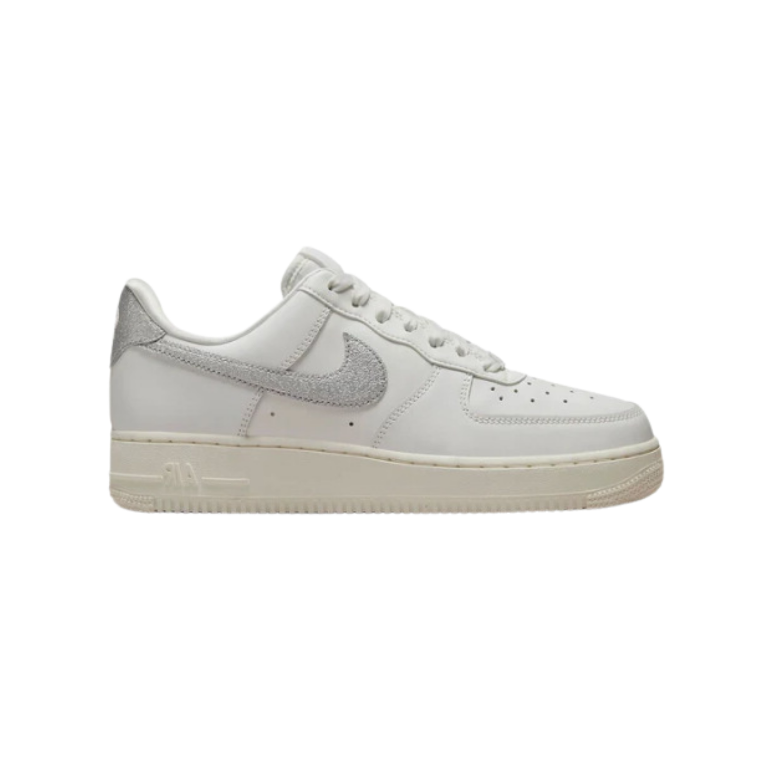 Air Force 1 Low White Sail Silver (W) - Razan Sneakers