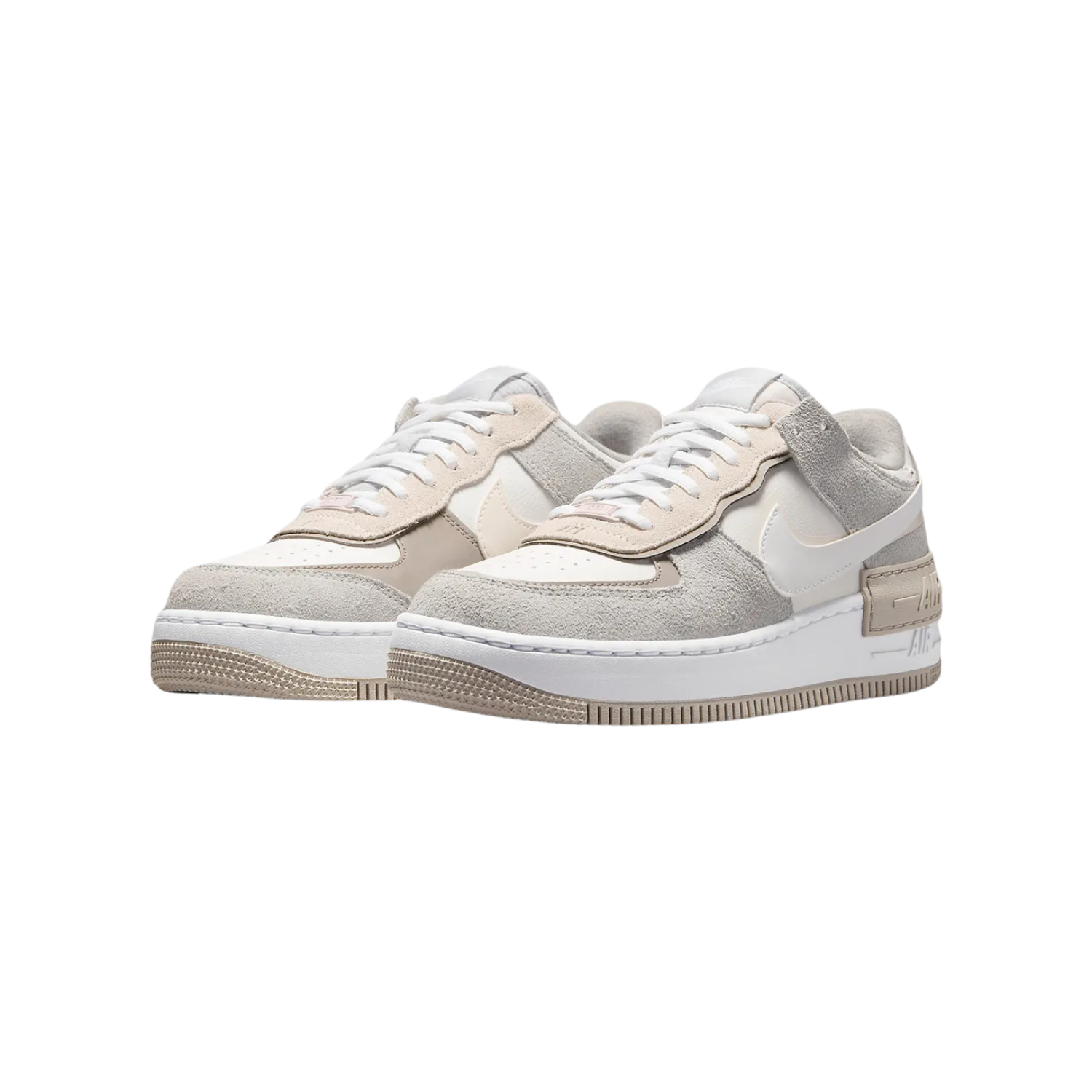 Air Force 1 Shadow Grey Fleece (W) - Razan Sneakers