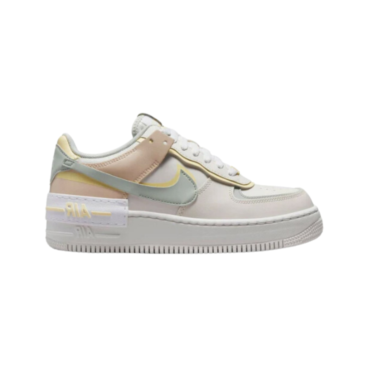 Air Force 1 Shadow Pearl White Citron Tint (W) - Razan Sneakers