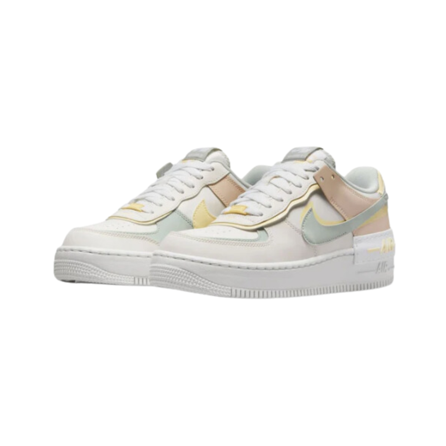 Air Force 1 Shadow Pearl White Citron Tint (W) - Razan Sneakers