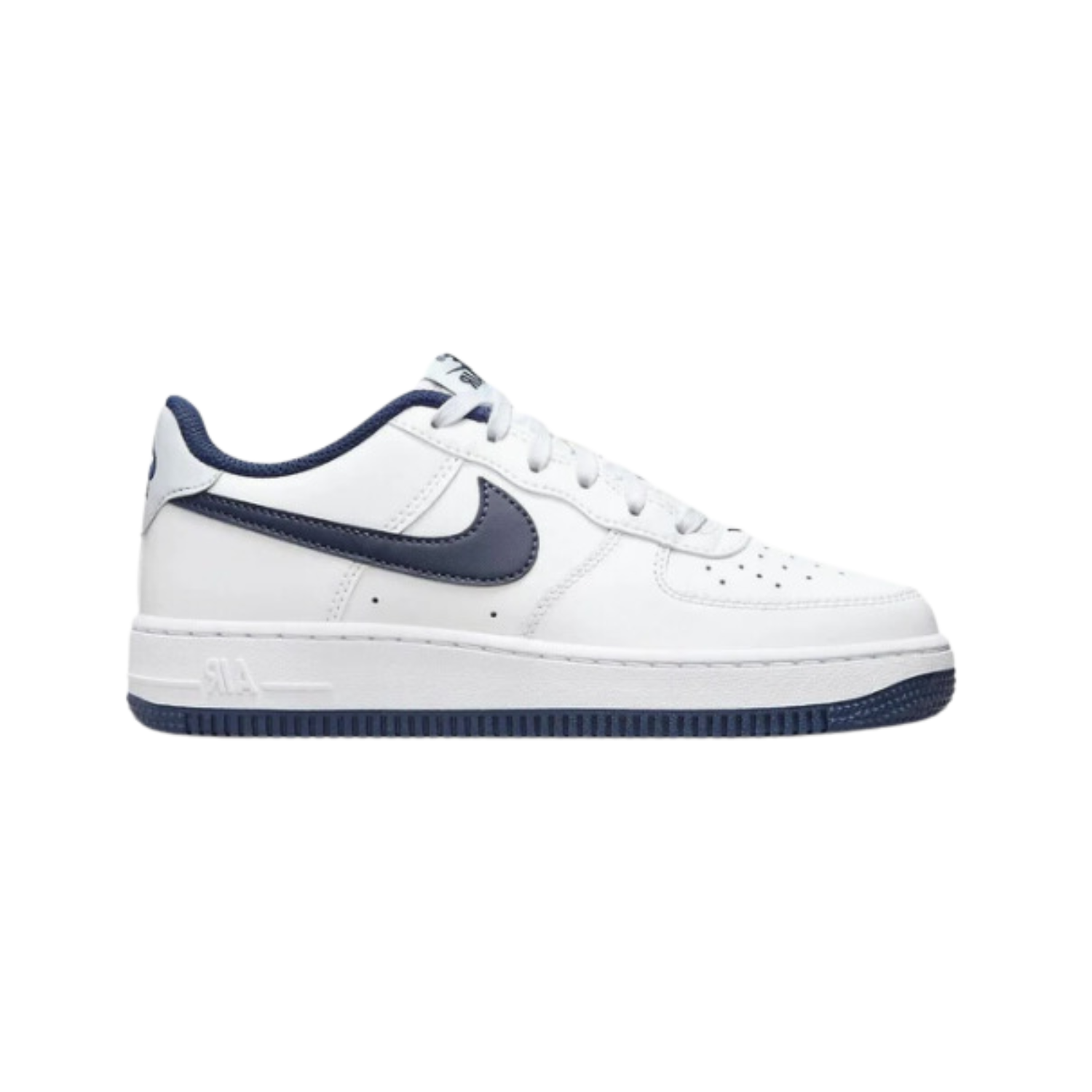 Air Force 1 White Dark Blue (GS) - Razan Sneakers