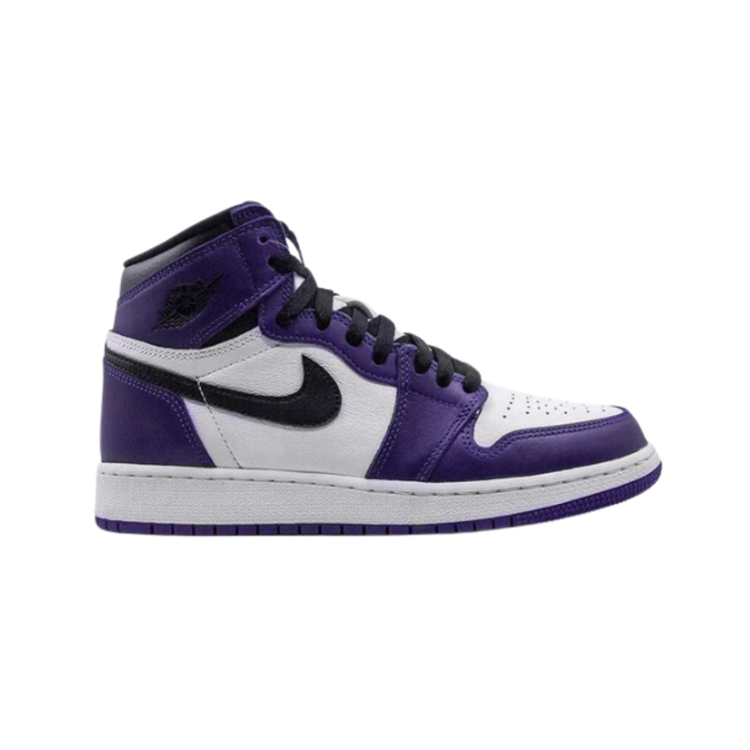 Air Jordan 1 High Court Purple White (GS) - Razan Sneakers