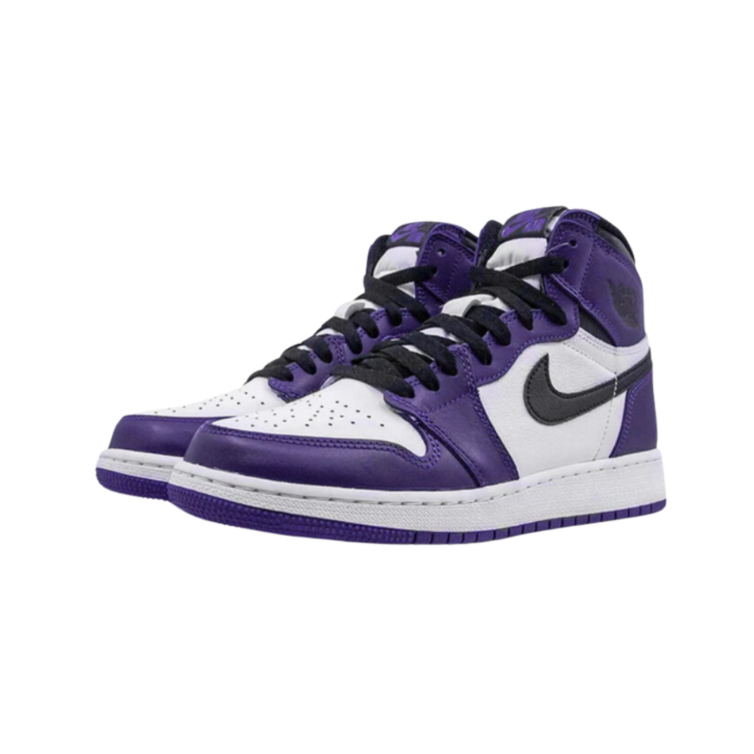 Air Jordan 1 High Court Purple White (GS) - Razan Sneakers