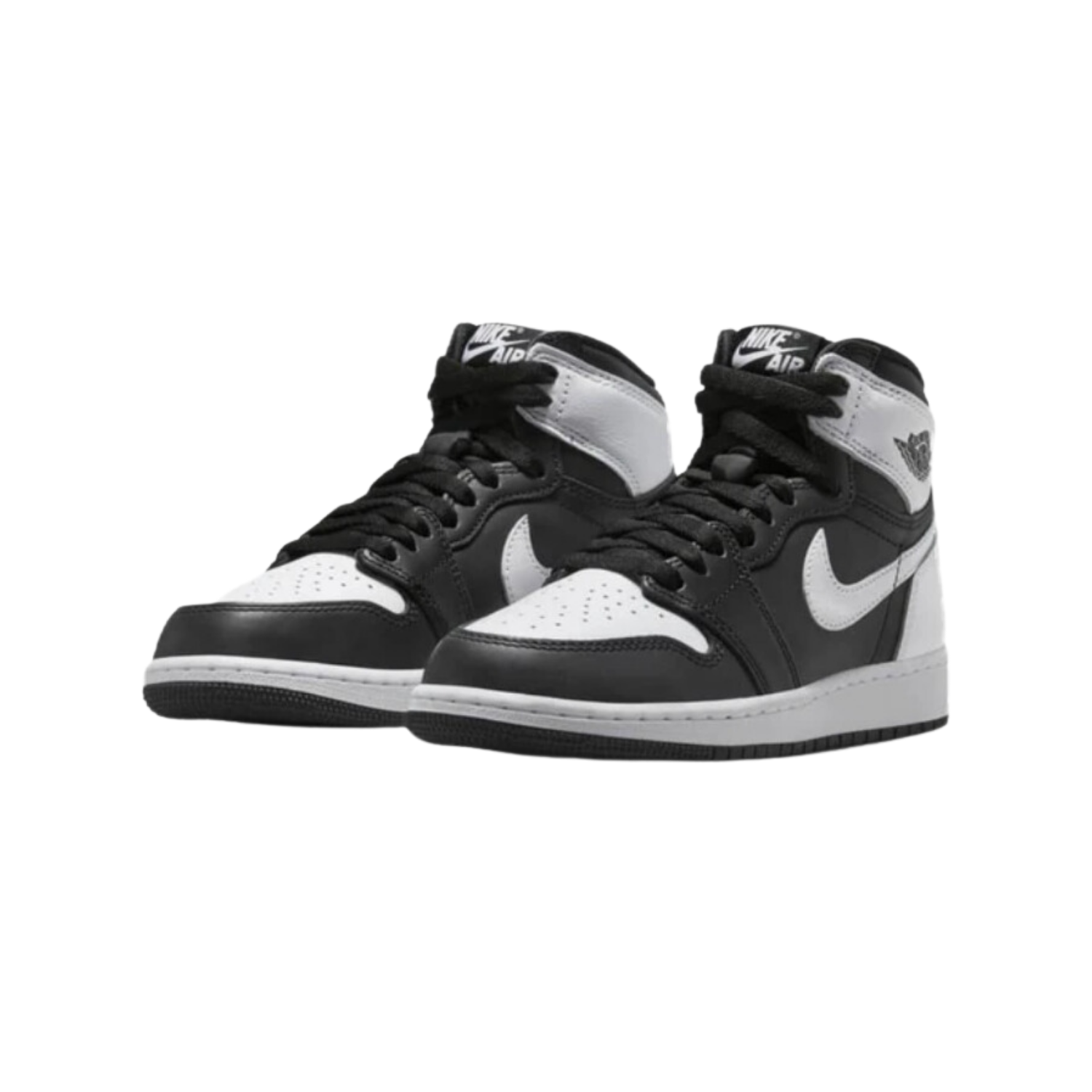 Air Jordan 1 High OG Black White (GS) - Razan Sneakers