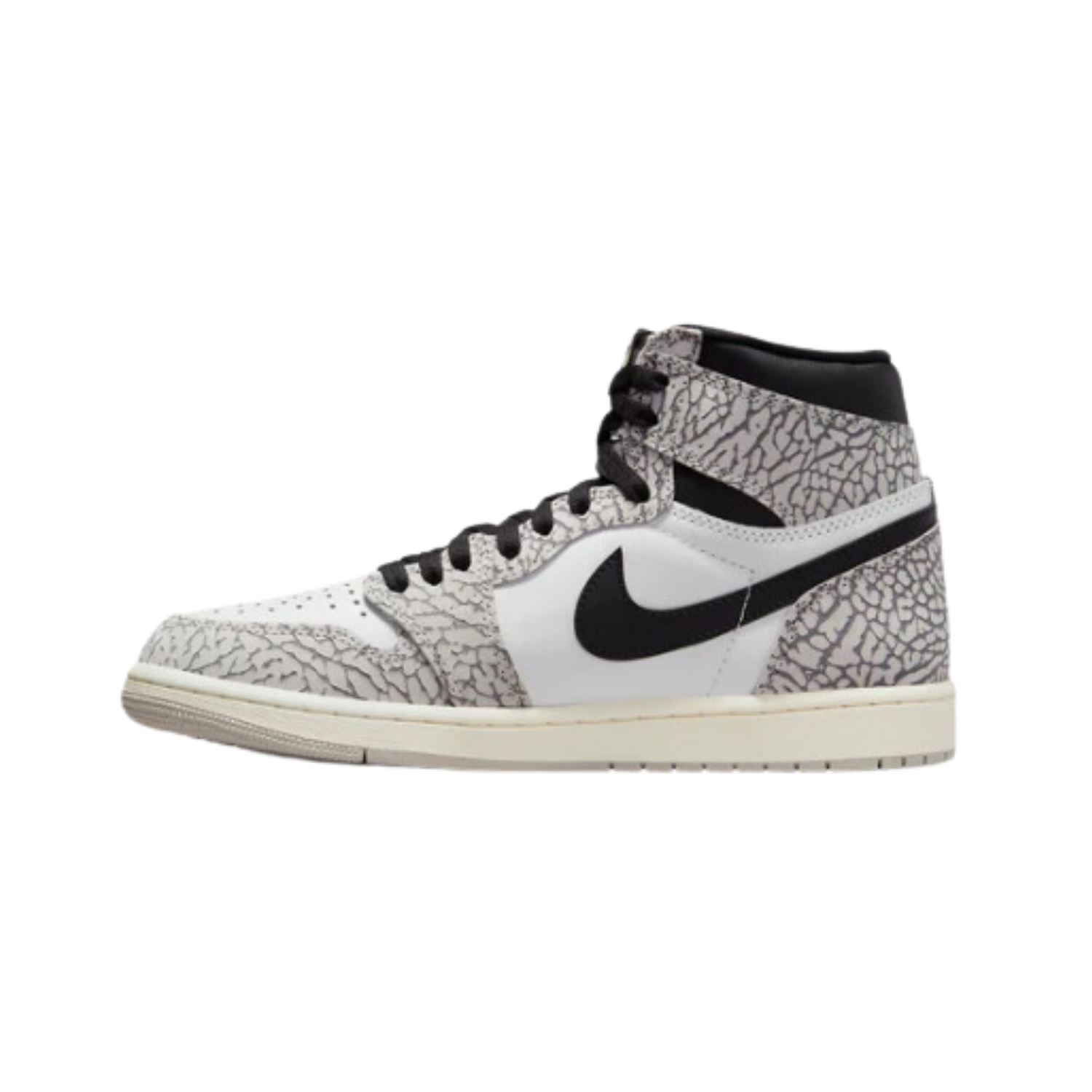 Air Jordan 1 High OG White Cement  - Razan Sneakers