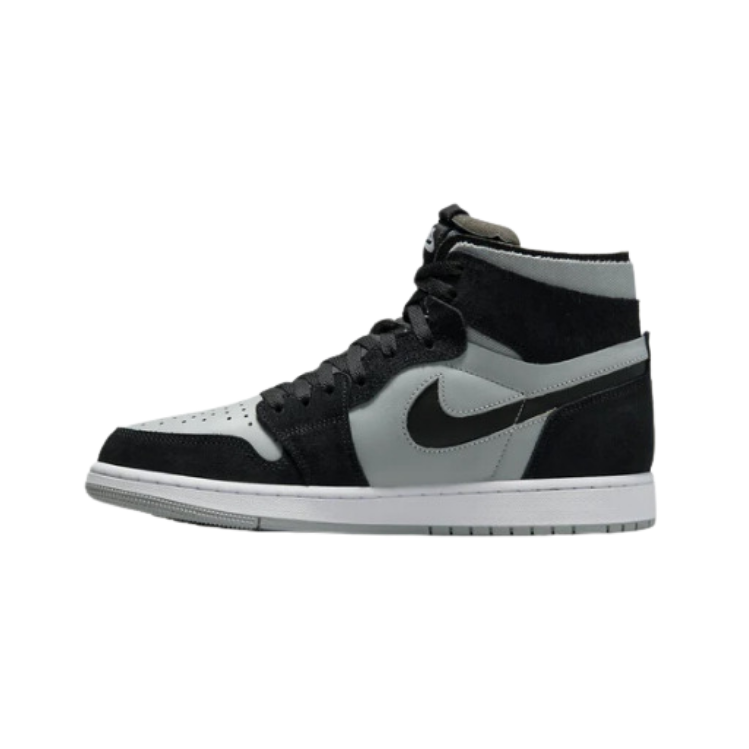 Air Jordan 1 High Zoom CMFT Black Light Smoke Grey - Razan Sneakers