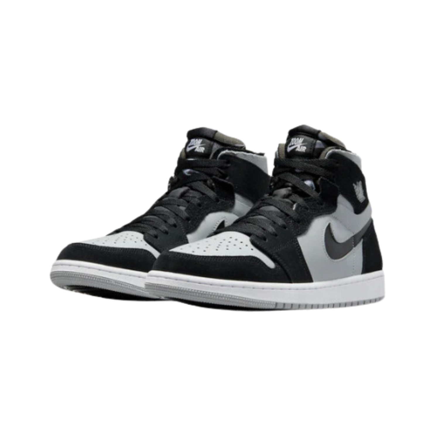 Air Jordan 1 High Zoom CMFT Black Light Smoke Grey - Razan Sneakers