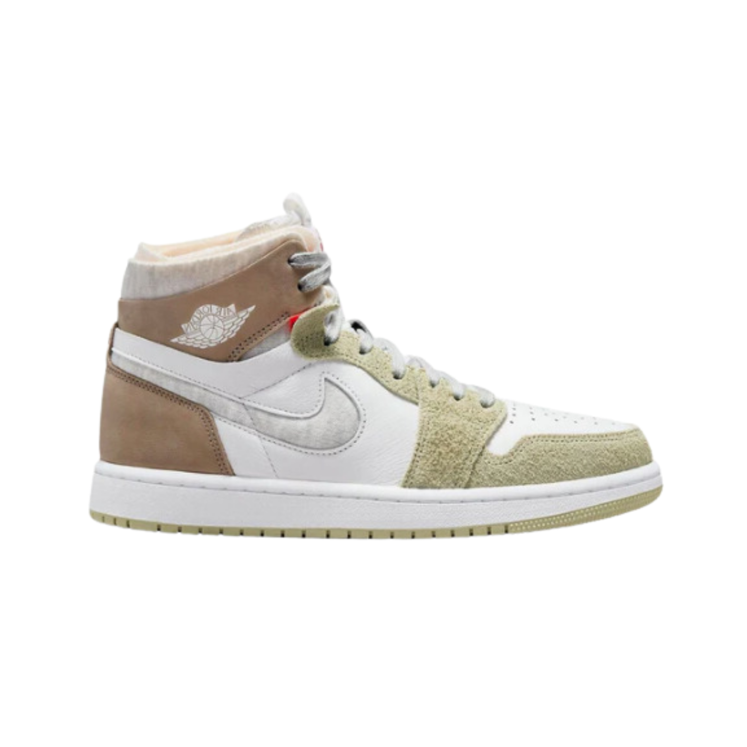Air Jordan 1 High Zoom CMFT Olive Aura (W) - Razan Sneakers