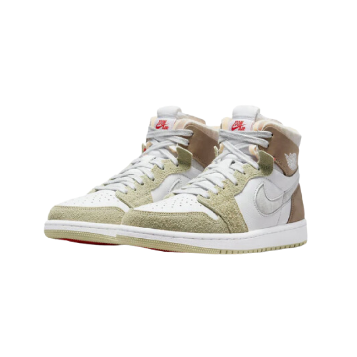 Air Jordan 1 High Zoom CMFT Olive Aura (W) - Razan Sneakers