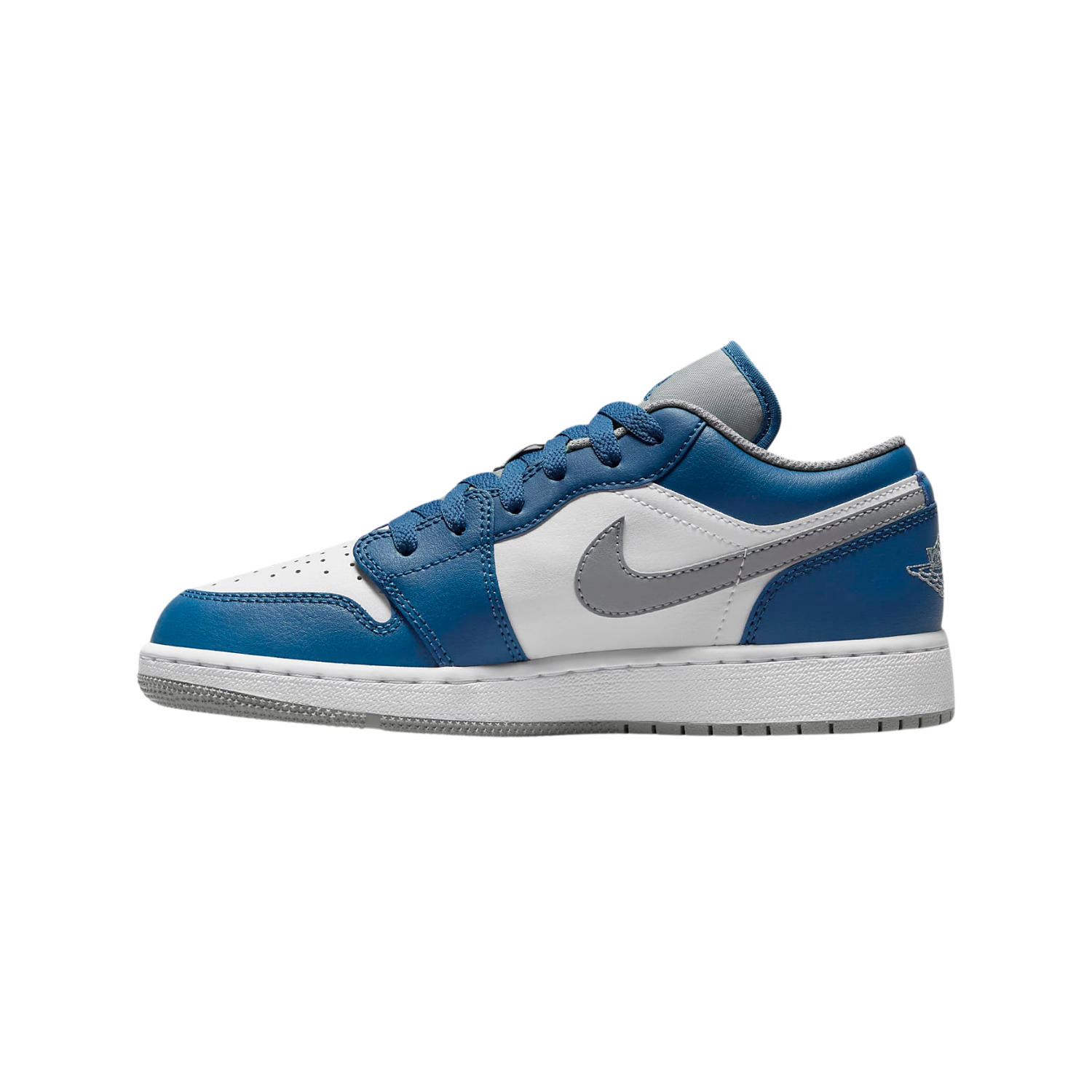 Air Jordan 1 Low true blue (GS) - Razan Sneakers