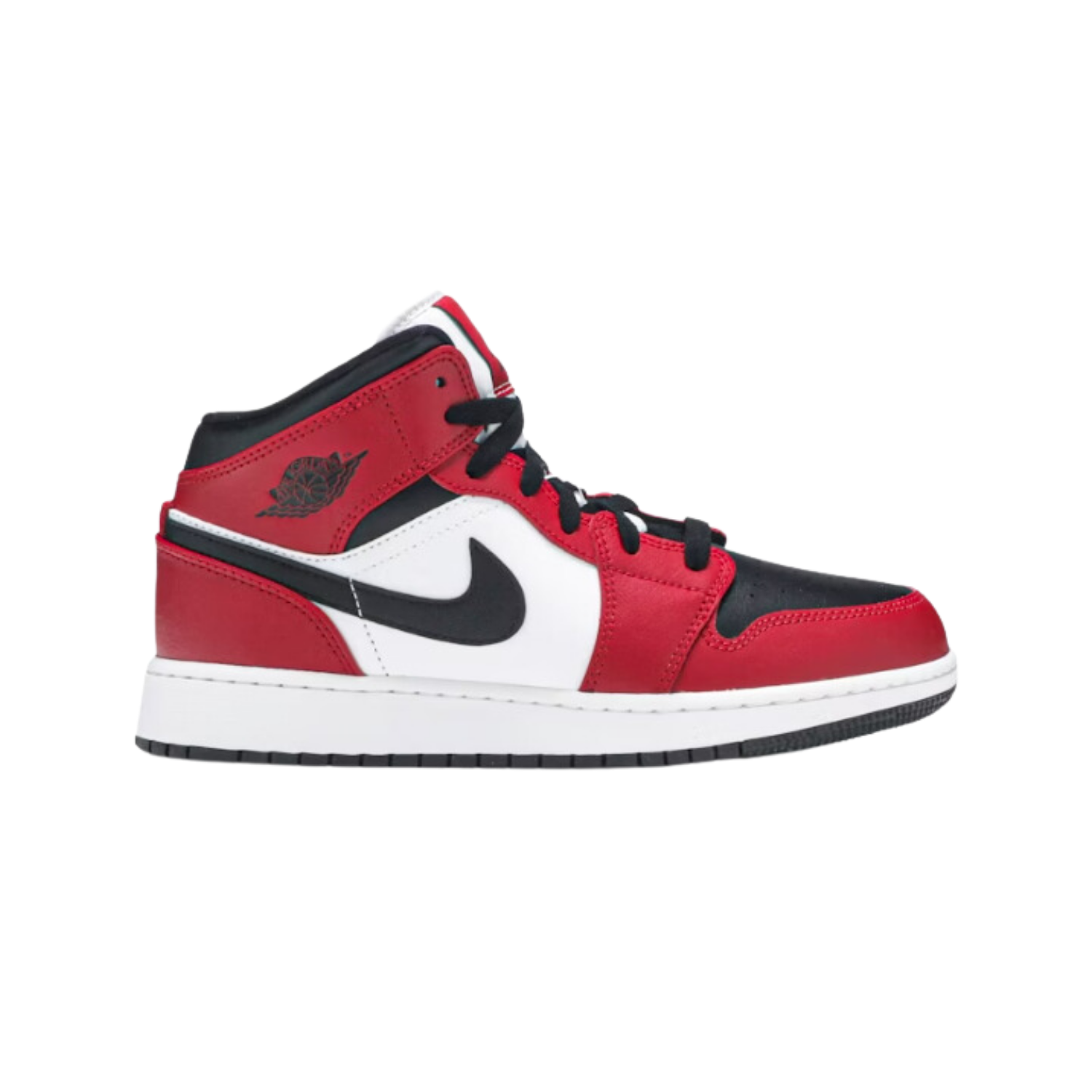 Air Jordan 1 Mid Chicago Black Toe (GS) - Razan Sneakers