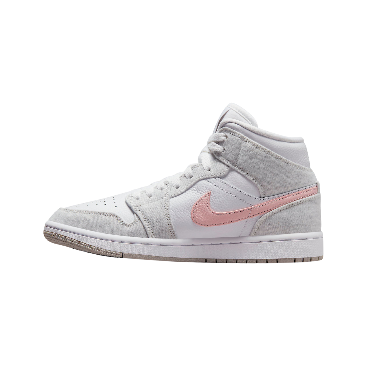 Air Jordan 1 Mid White Light Iron Ore (W) - Razan Sneakers