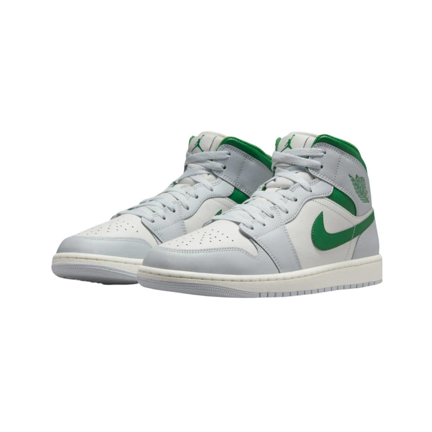 Air Jordan 1 Mid Lucky Green - Razan Sneakers
