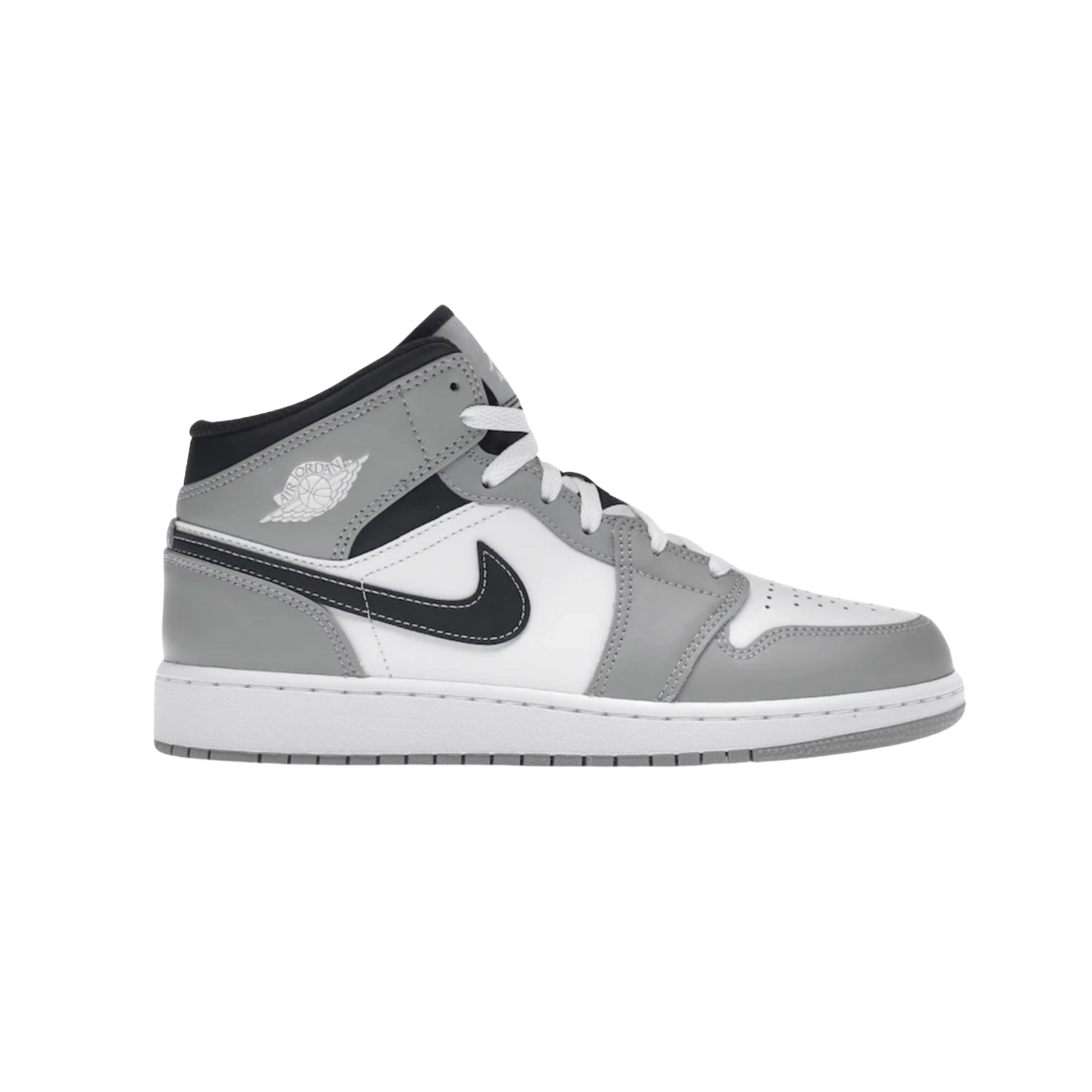 Air Jordan 1 Mid Smoke Grey Anthracite (GS) - Razan Sneakers