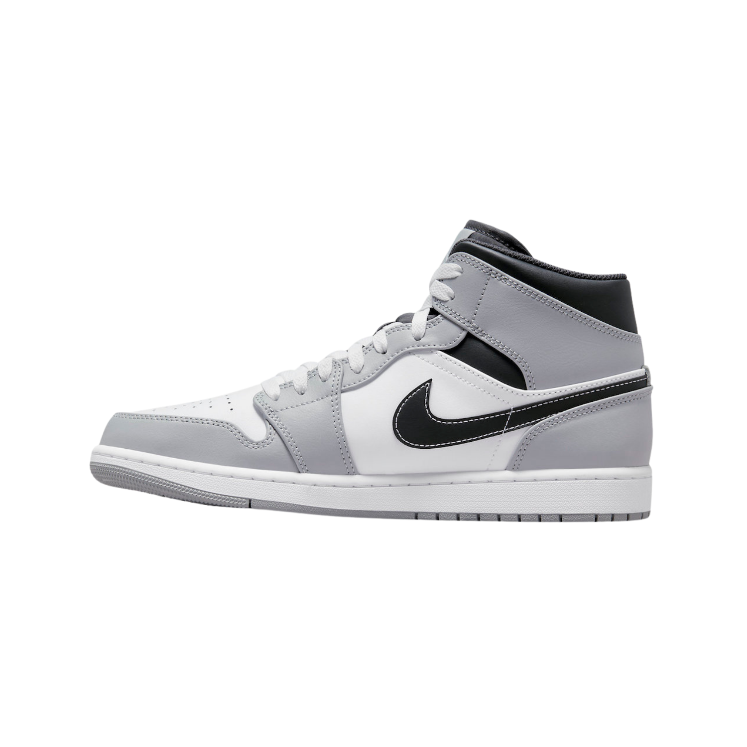 Air Jordan 1 Mid Smoke Grey Anthracite - Razan Sneakers