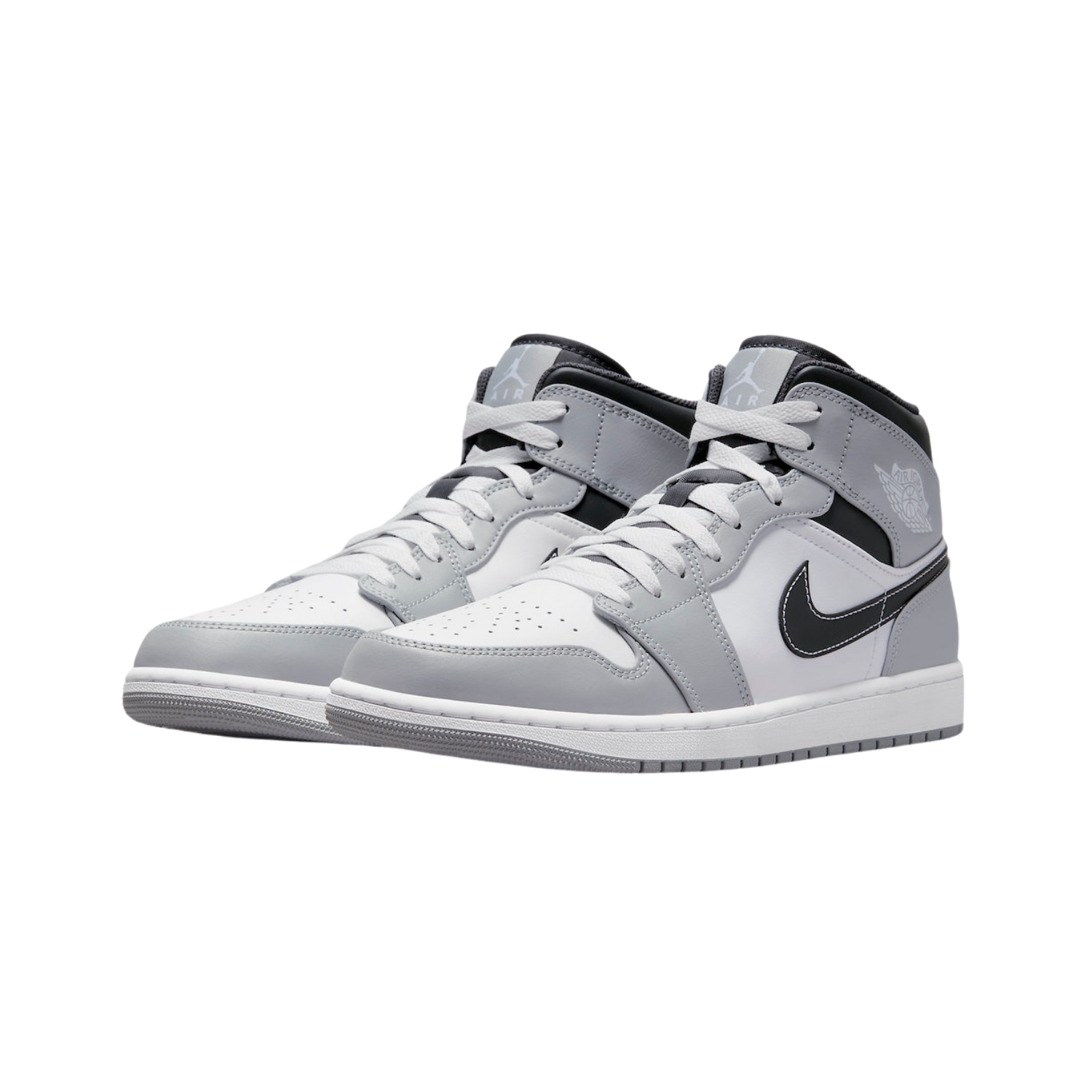 Air Jordan 1 Mid Smoke Grey Anthracite - Razan Sneakers