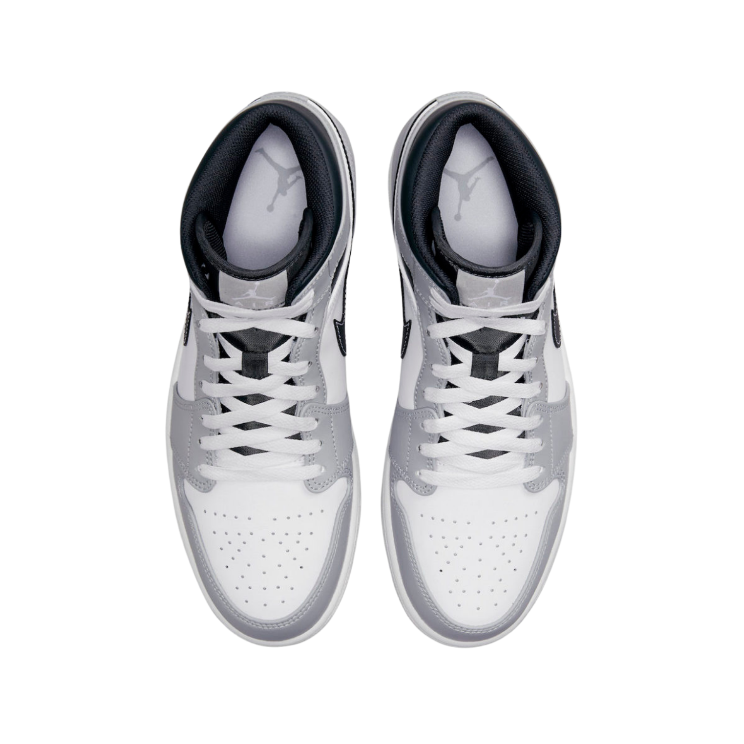 Air Jordan 1 Mid Smoke Grey Anthracite - Razan Sneakers