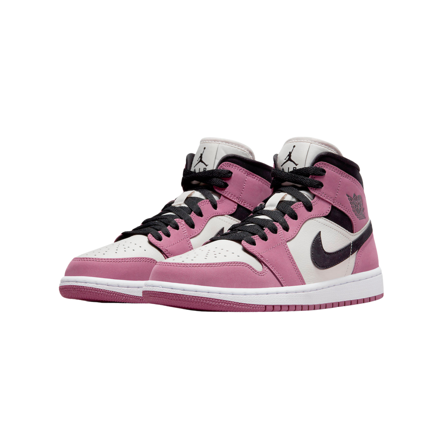 Air Jordan 1 Mid berry pink (W) - Razan Sneakers