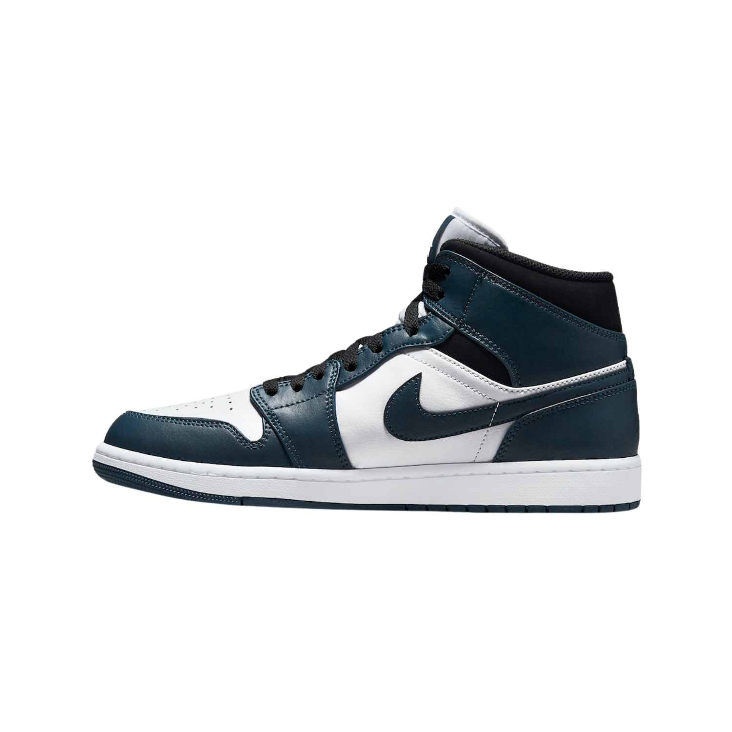 Air Jordan 1 Mid dark teal - Razan Sneakers