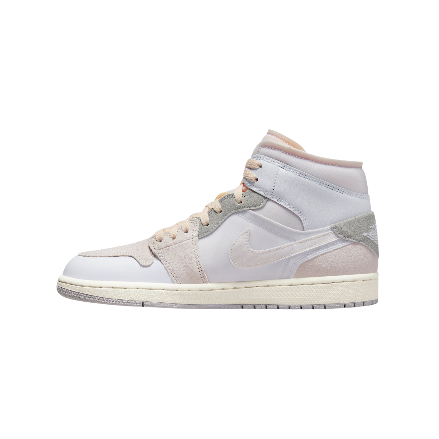 Air Jordan 1 Mid inside craft white - Razan Sneakers