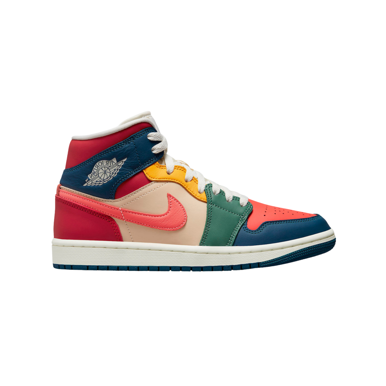 Air Jordan 1 Mid Multicolor 2022 (W) - Razan Sneakers