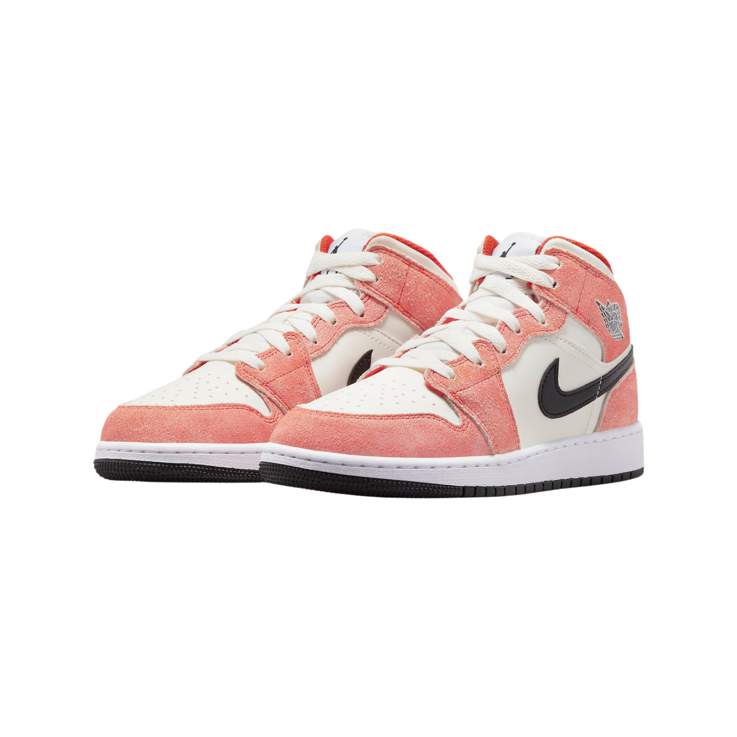 Air Jordan 1 Mid SE Suede Artic Orange (GS) - Razan Sneakers