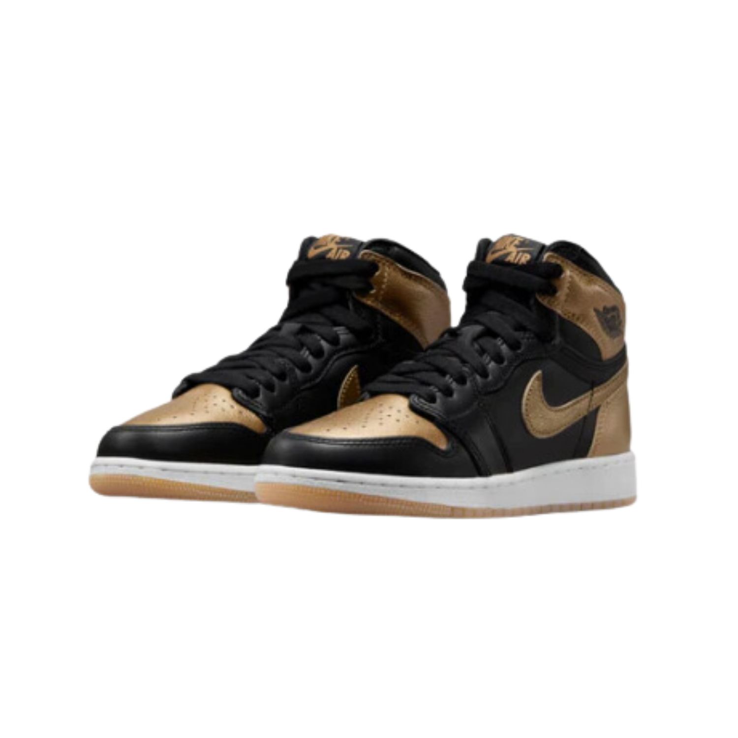 Air Jordan 1 Retro High OG Black Metalic Gold (GS) - Razan Sneakers