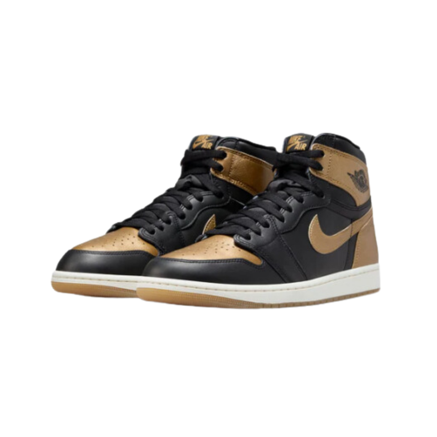 Air Jordan 1 Retro High OG Black Metalic Gold (W) - Razan Sneakers