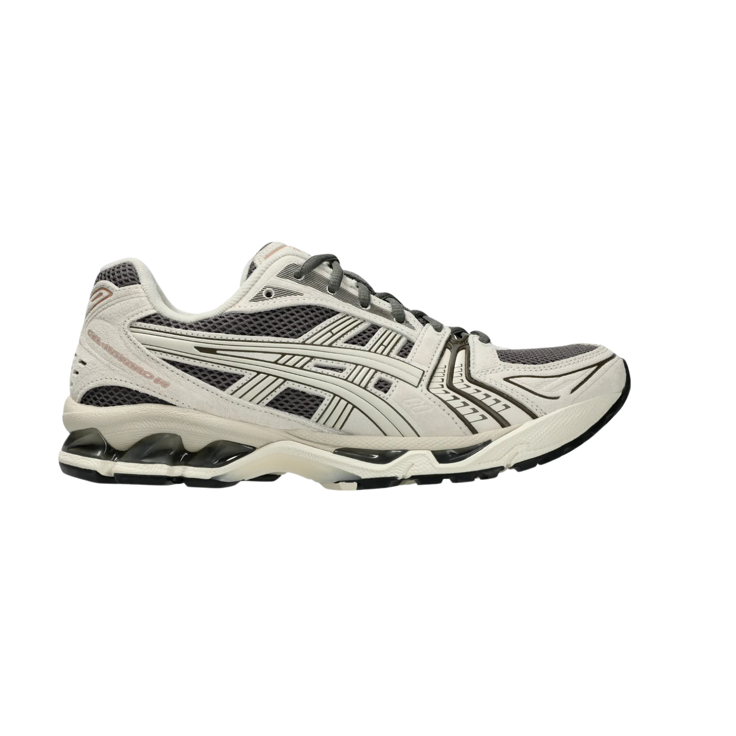 Asics GEL Kayano 14 Truffle Grey Oatmeal - Razan Sneakers