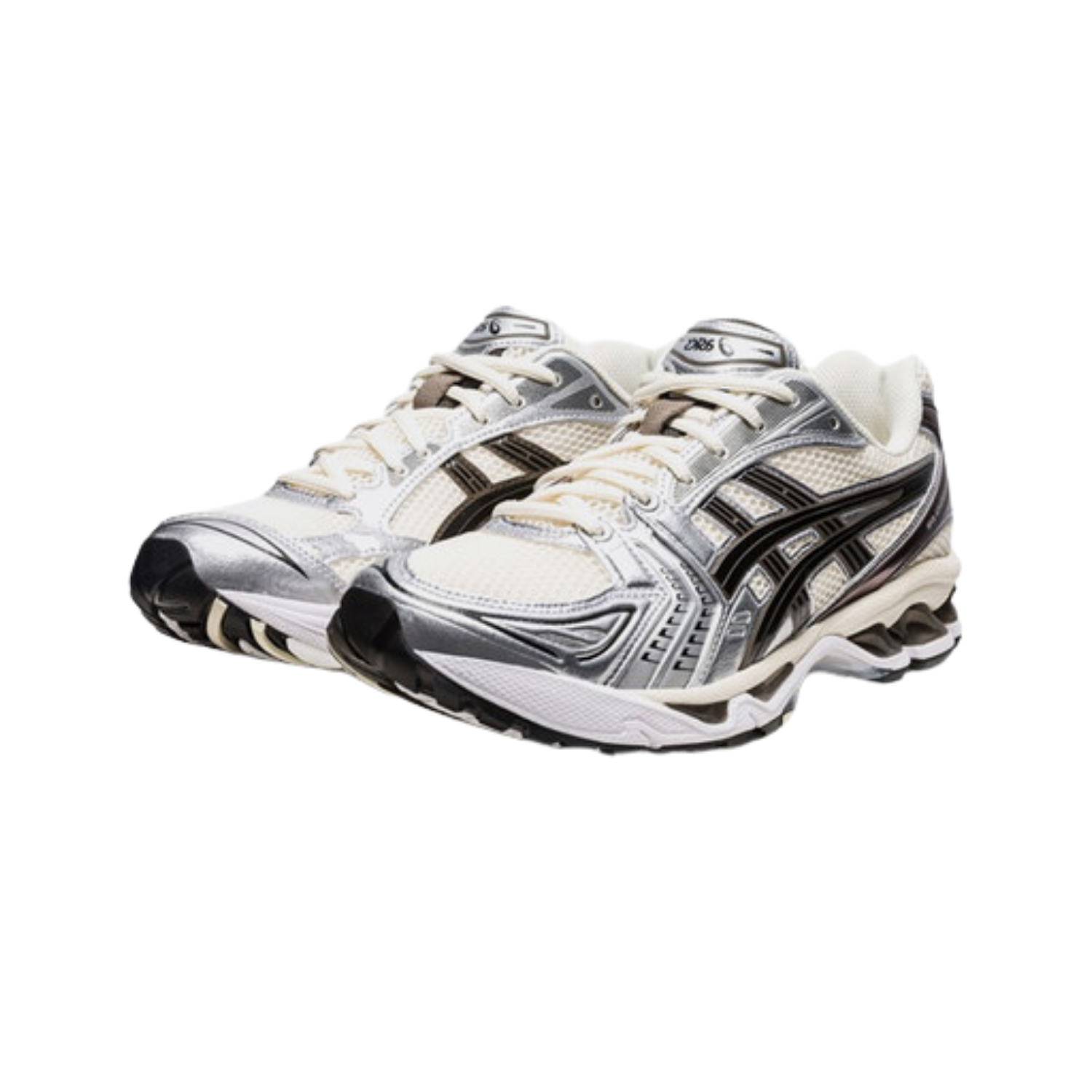 Asics Gel Kayano 14 Cream Black Metallic Plum  - Razan Sneakers