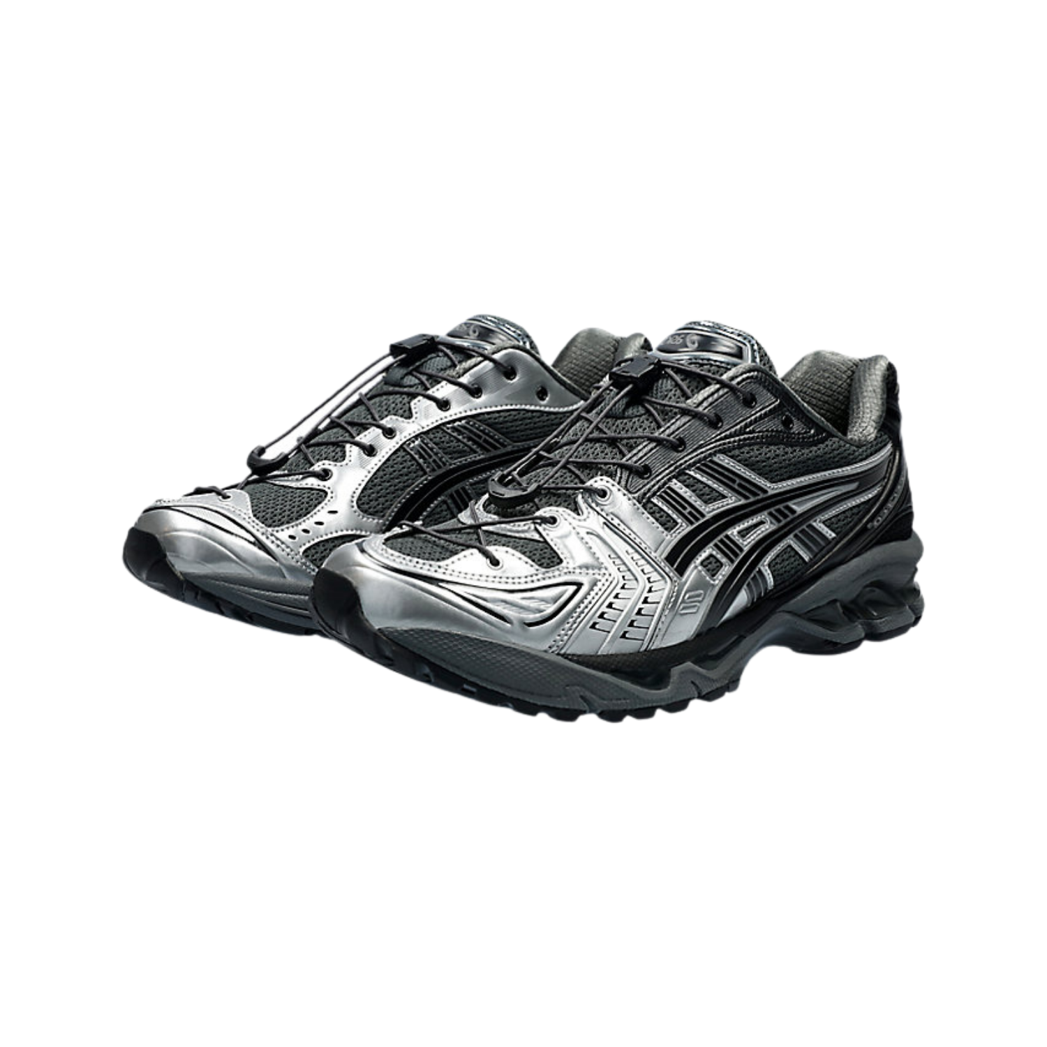 Asics Gel Kayano 14 Unaffected Infinite Wonders Pack Black Silver  - Razan Sneakers