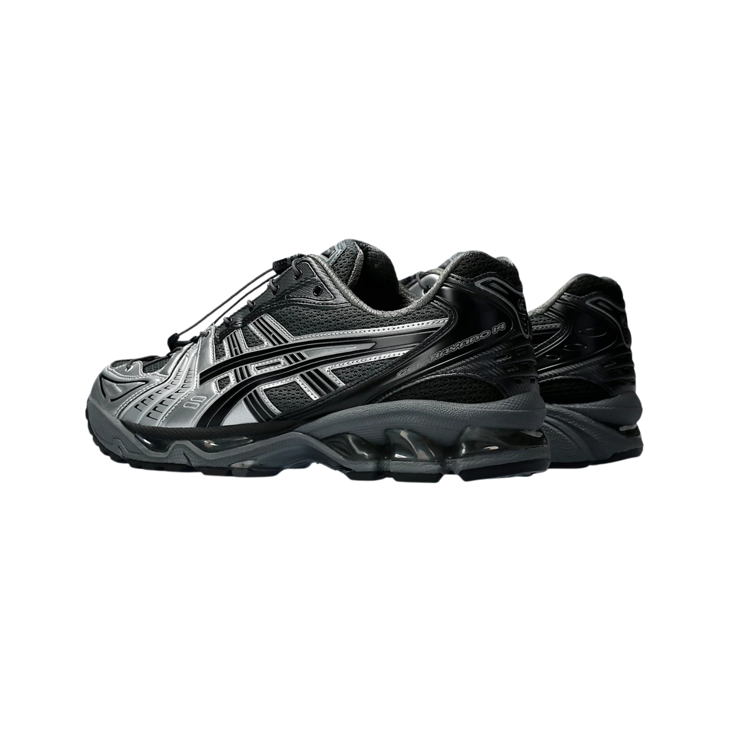 Asics Gel Kayano 14 Unaffected Infinite Wonders Pack Black Silver  - Razan Sneakers
