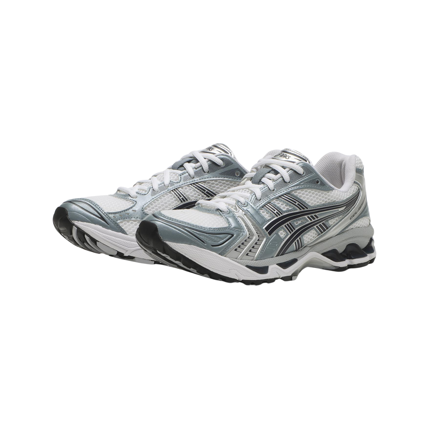 Asics Gel Kayano 14 White Fjord Grey  - Razan Sneakers