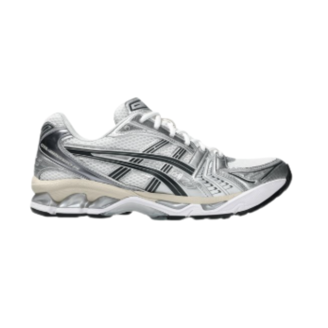 Asics Gel Kayano 14 White Graphite Grey - Razan Sneakers