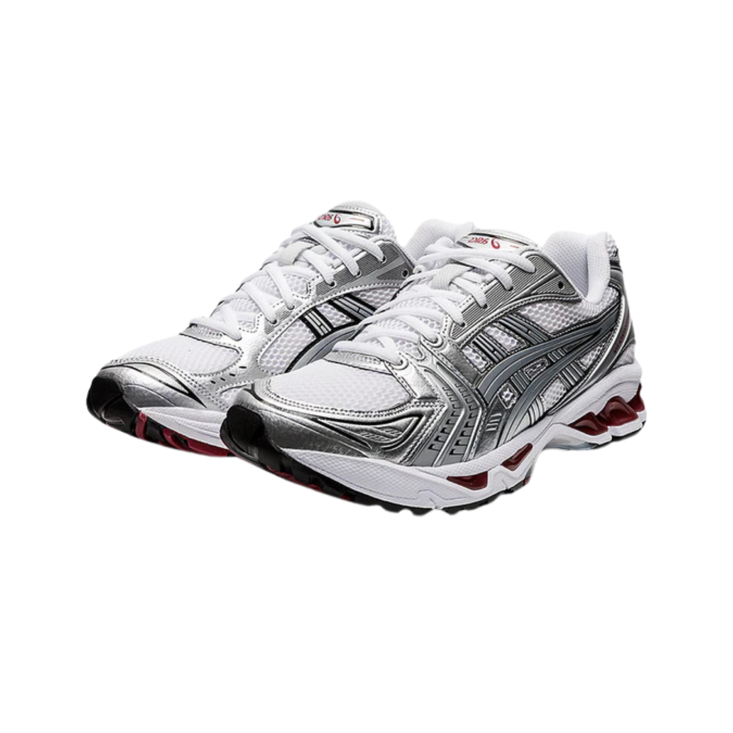 Asics Gel Kayano 14 White Pure Silver  - Razan Sneakers