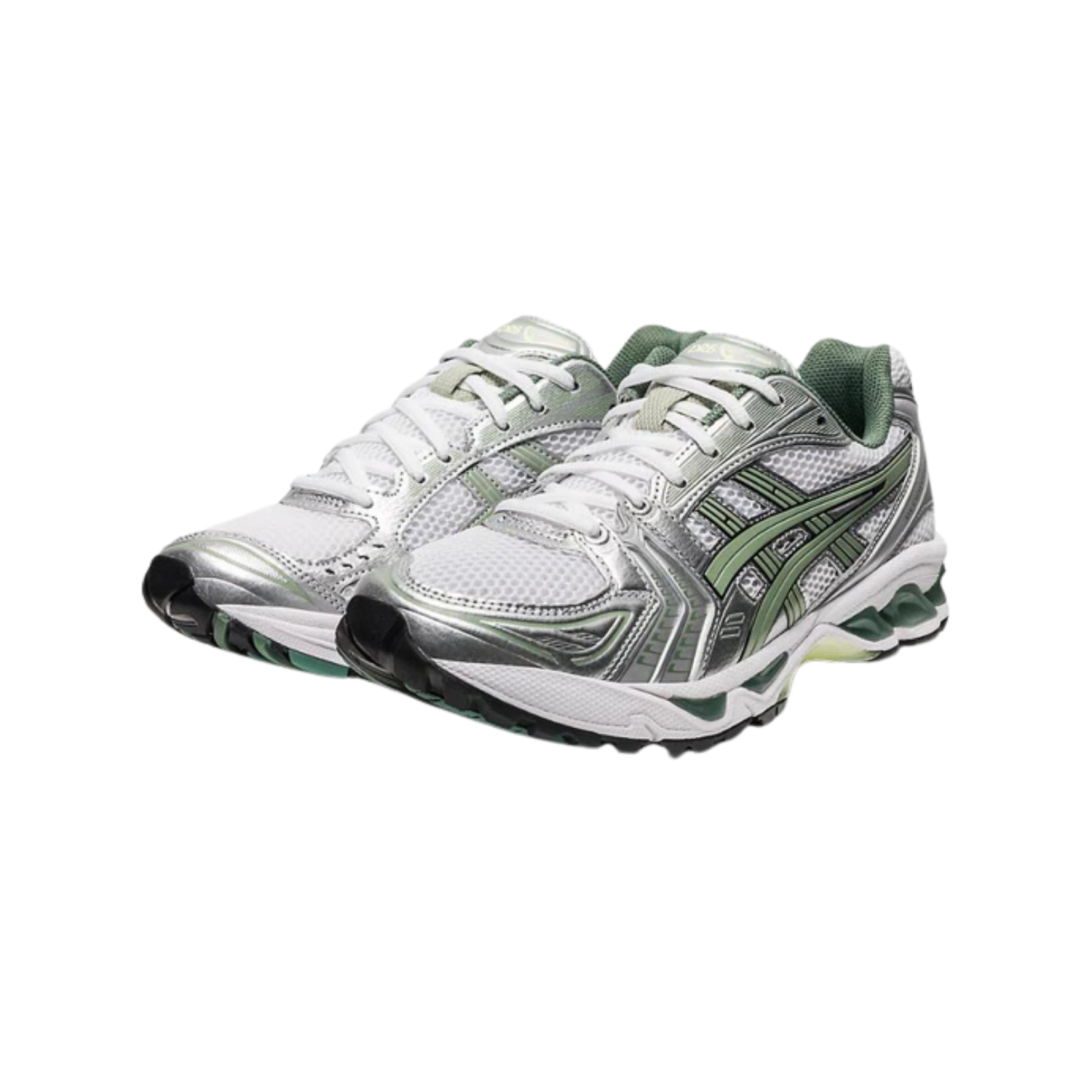 Asics Gel Kayano 14 White Pure Silver Slate Grey (W) - Razan Sneakers